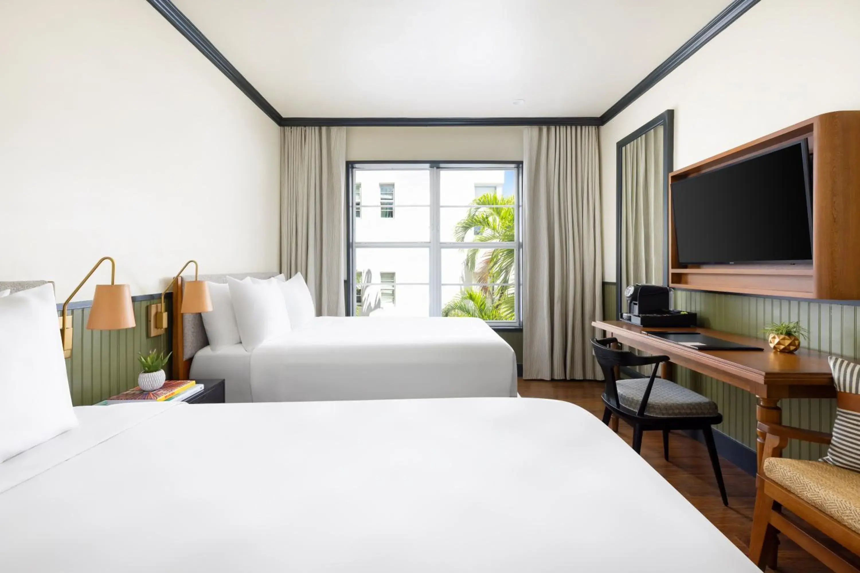 Classic Queen Room with 2 Queen Beds in Balfour Miami Beach, a Morgans Originals hotel Classic Queen Room with 2 Queen Beds in Balfour Miami Beach, a Morgans Originals hotel