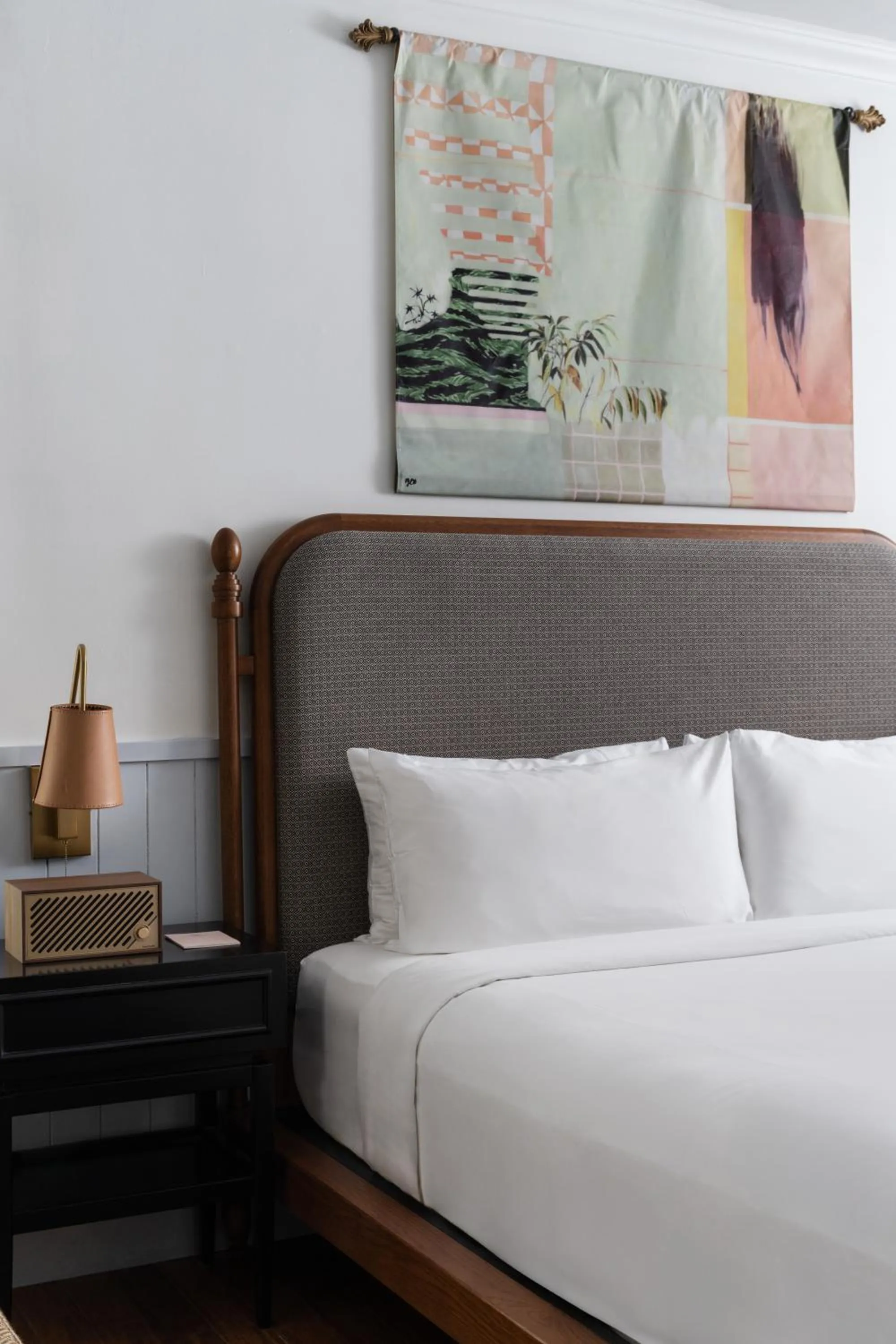 Bed in Balfour Miami Beach, a Registry Collection Hotel