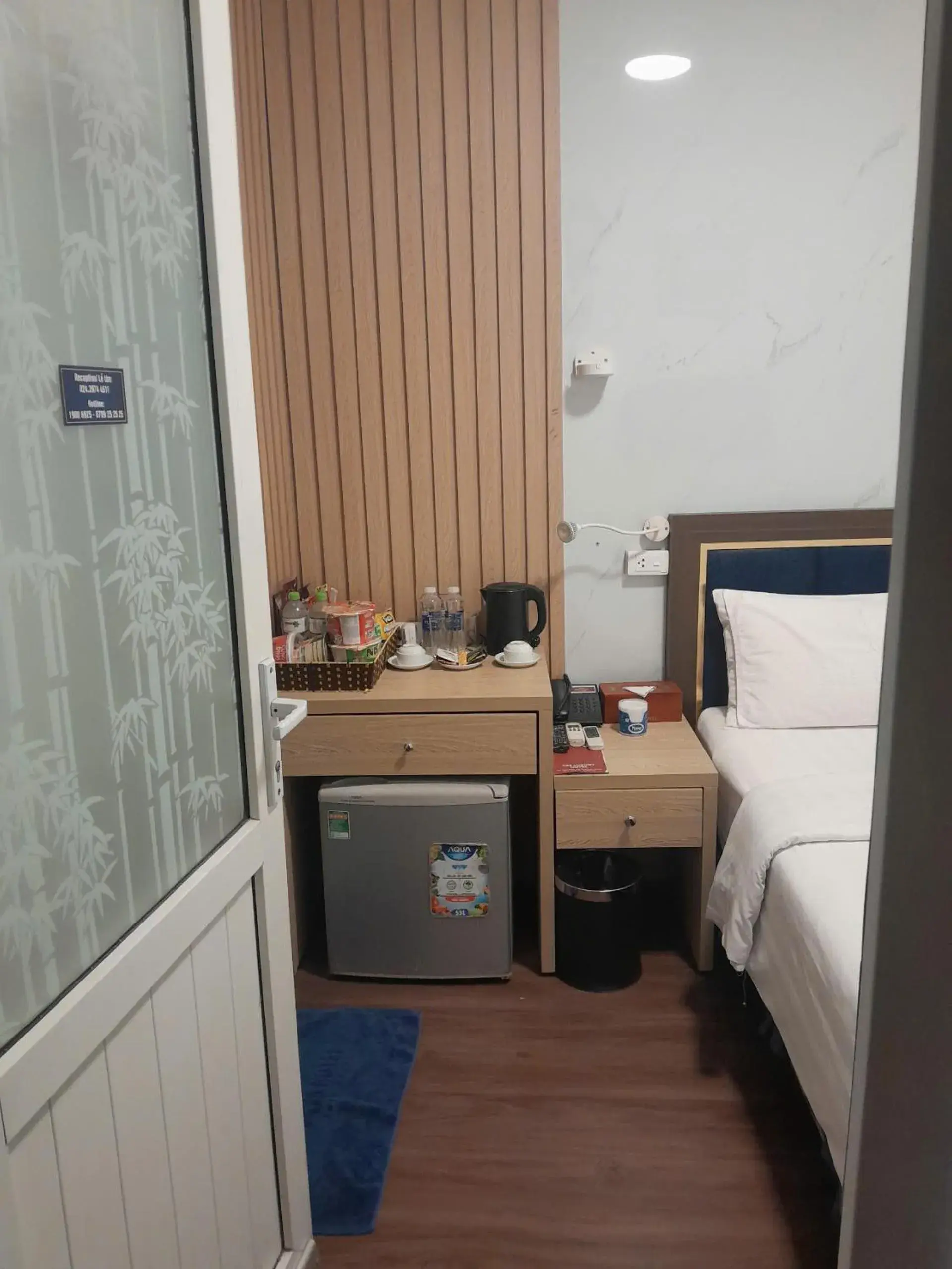 Bed in A25 Hotel - 53 Tuệ Tĩnh Bed in A25 Hotel - 53 Tuệ Tĩnh