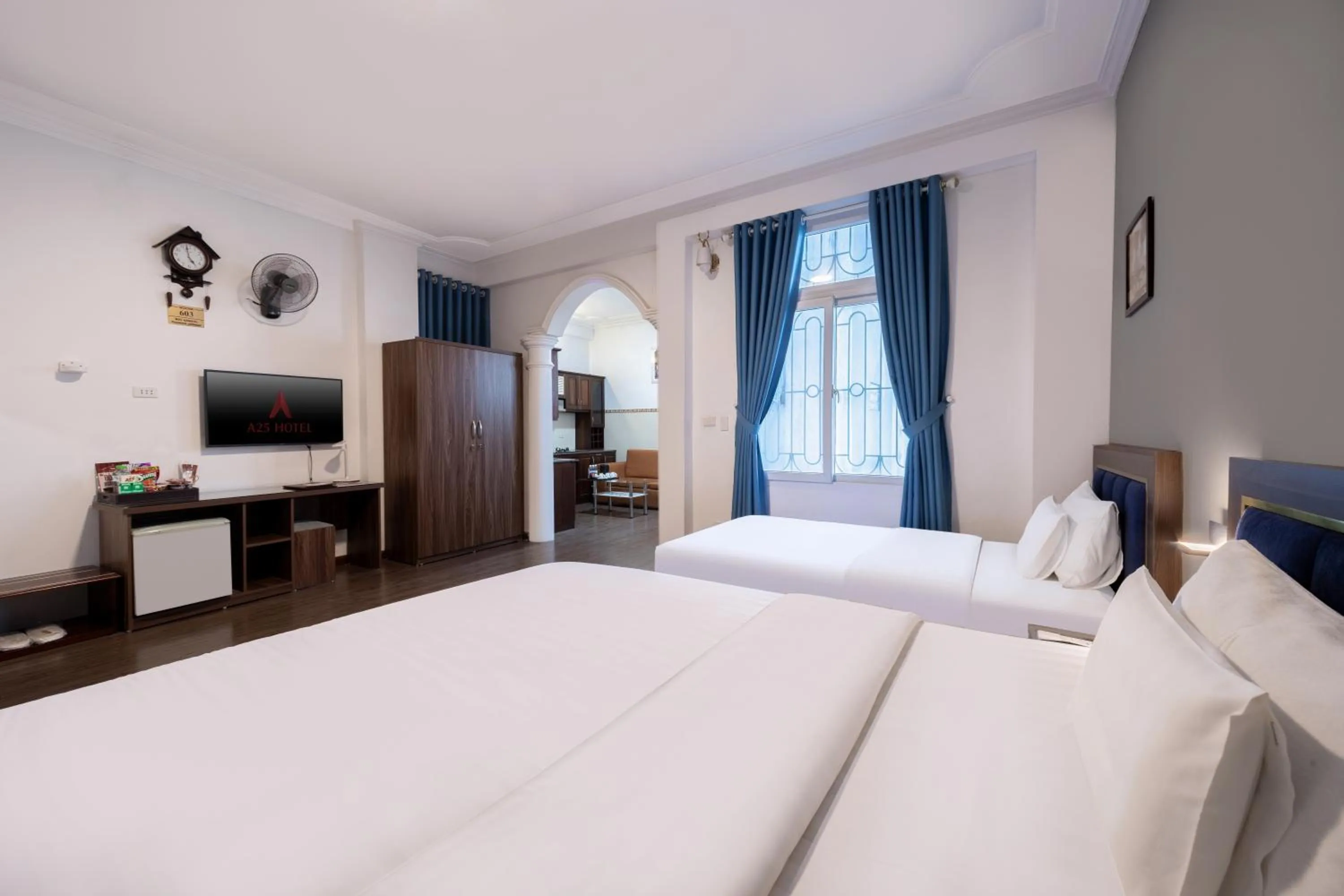 Bedroom, Bed in A25 Hotel - 53 Tuệ Tĩnh