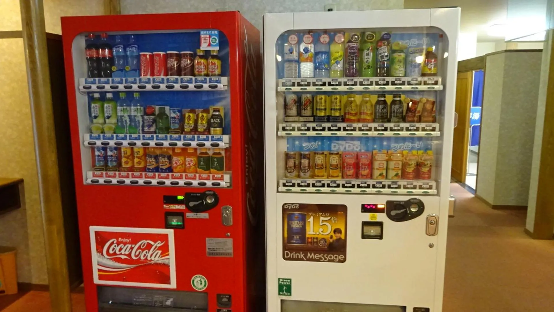 Non alcoholic drinks in Hotel Kinu