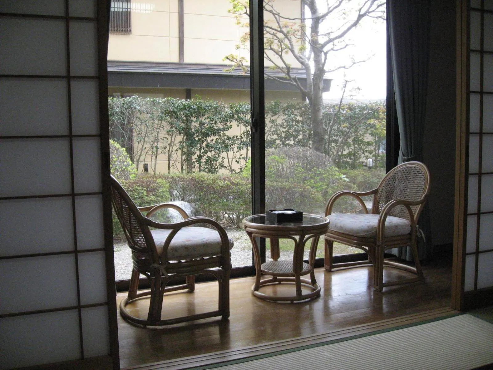 Seating area in Hotel Kinu