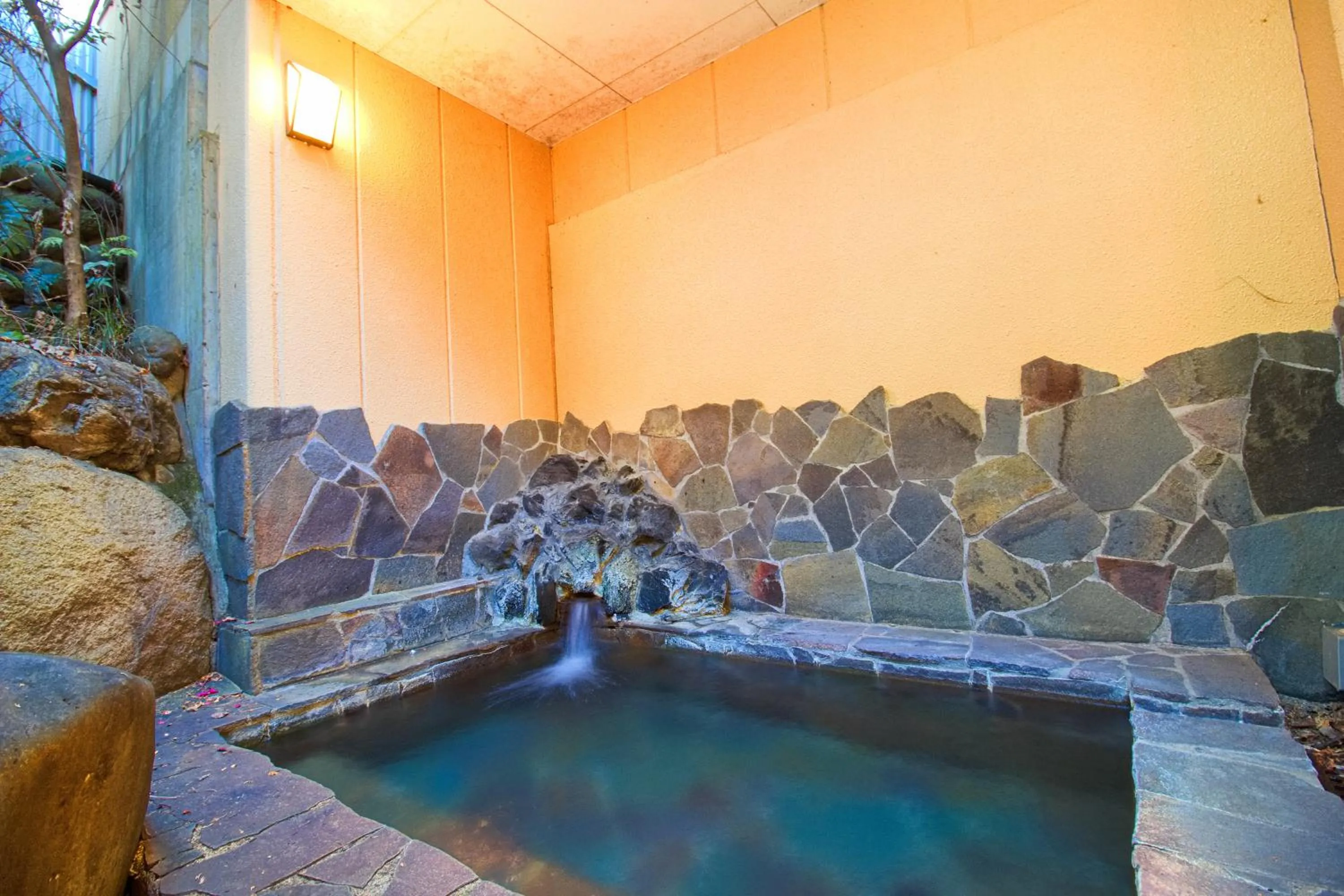 Hot Spring Bath in Hotel Kinu