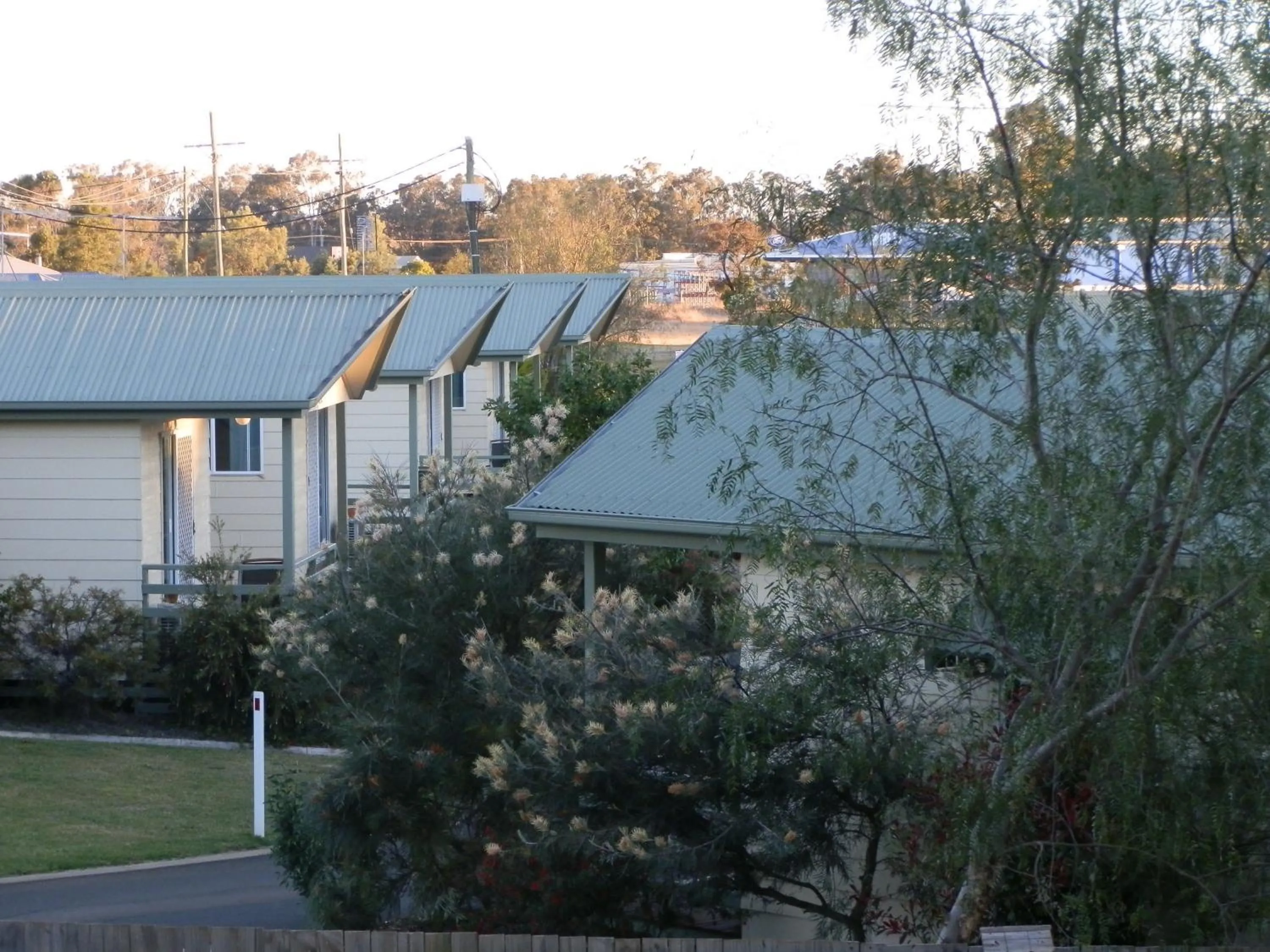 Bird's eye view in PepperTree Cabins, Kingaroy