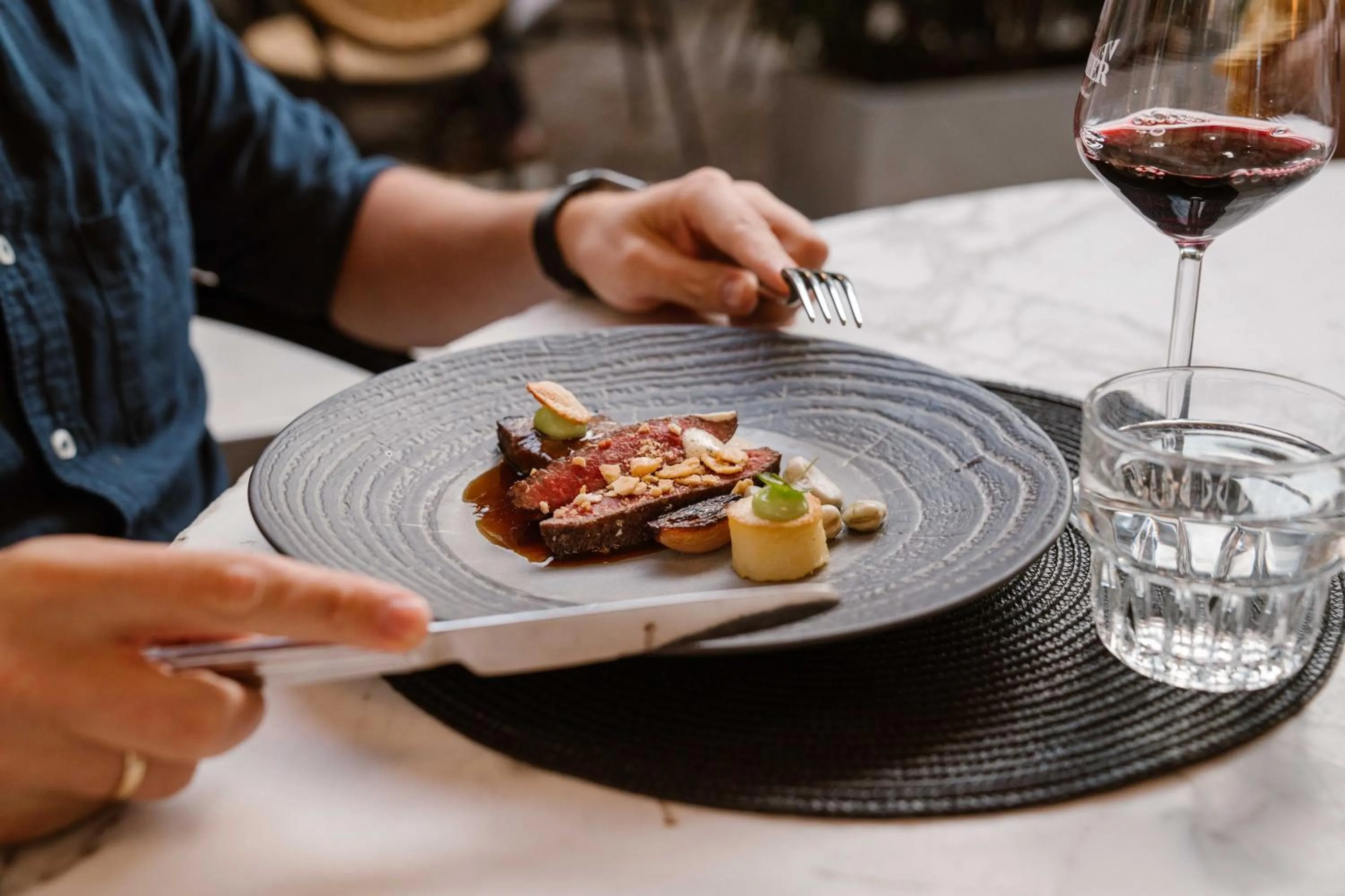 Food in Grand Boutique Hotel-Restaurant Huis Vermeer