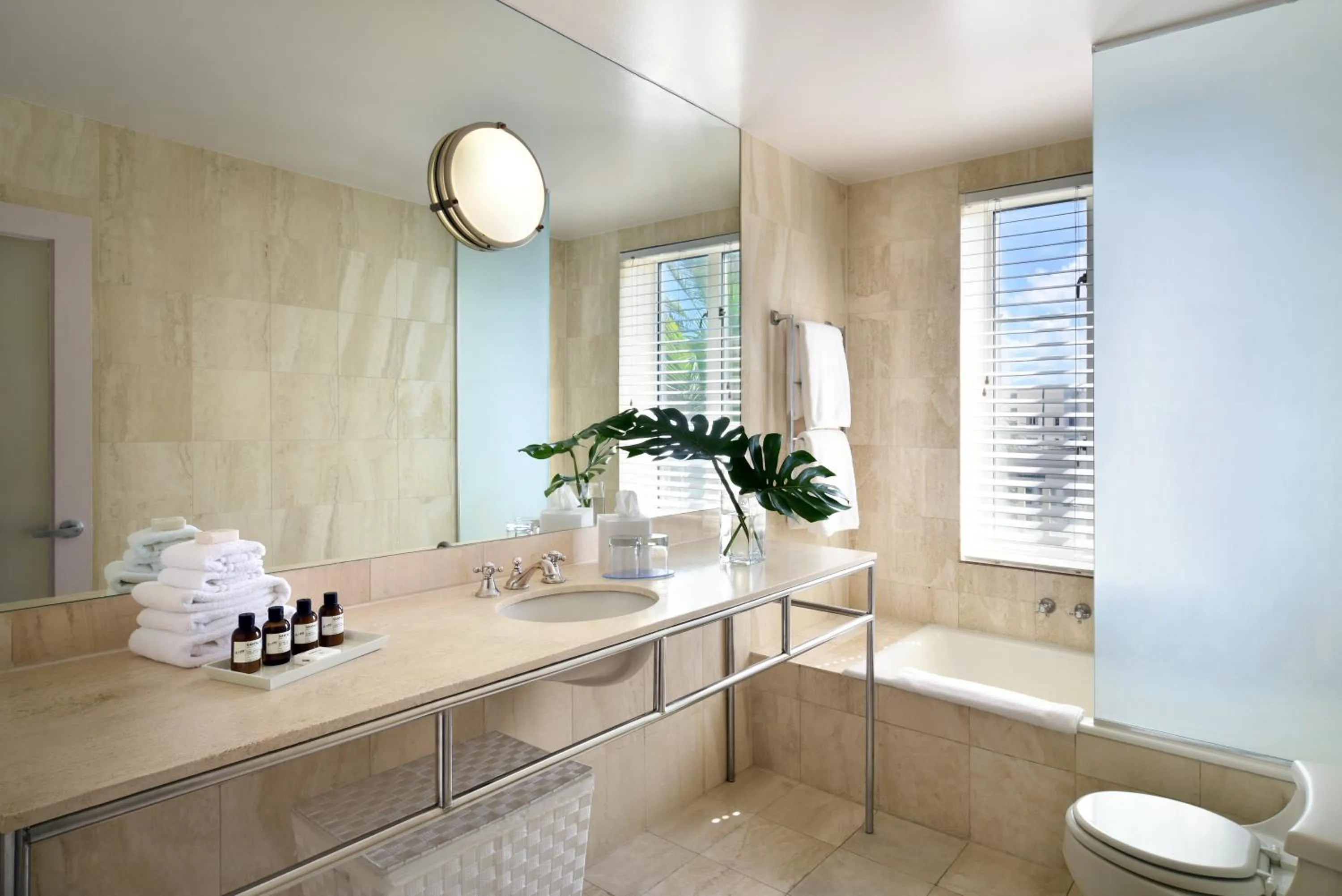Bathroom in The Astor by LuxUrban