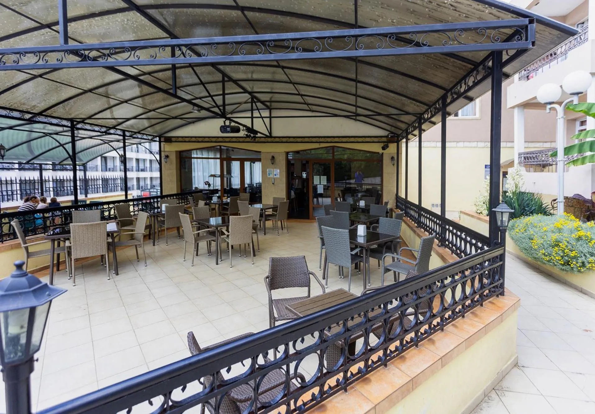 Balcony/Terrace in Hotel Naslada