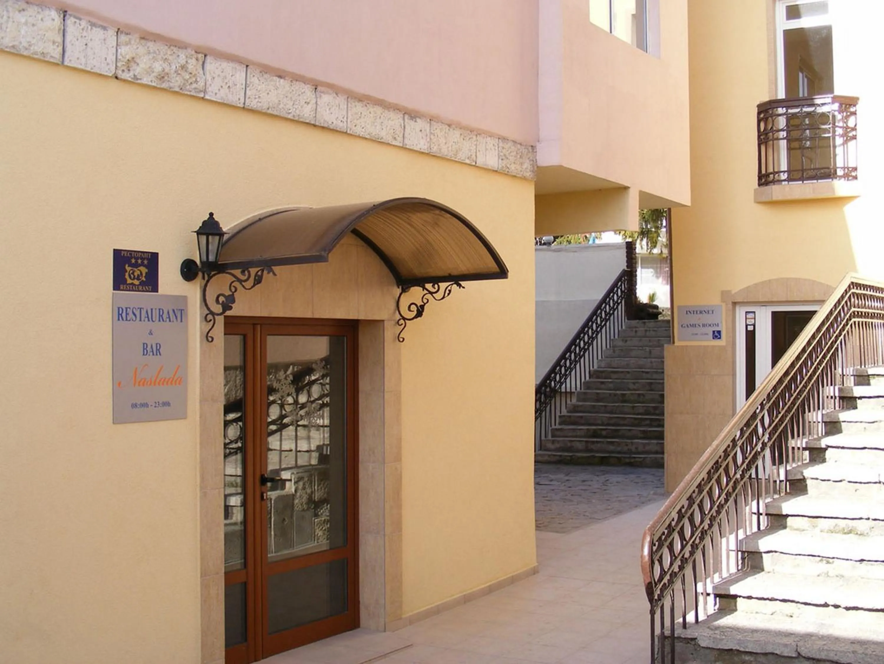 Property building in Hotel Naslada