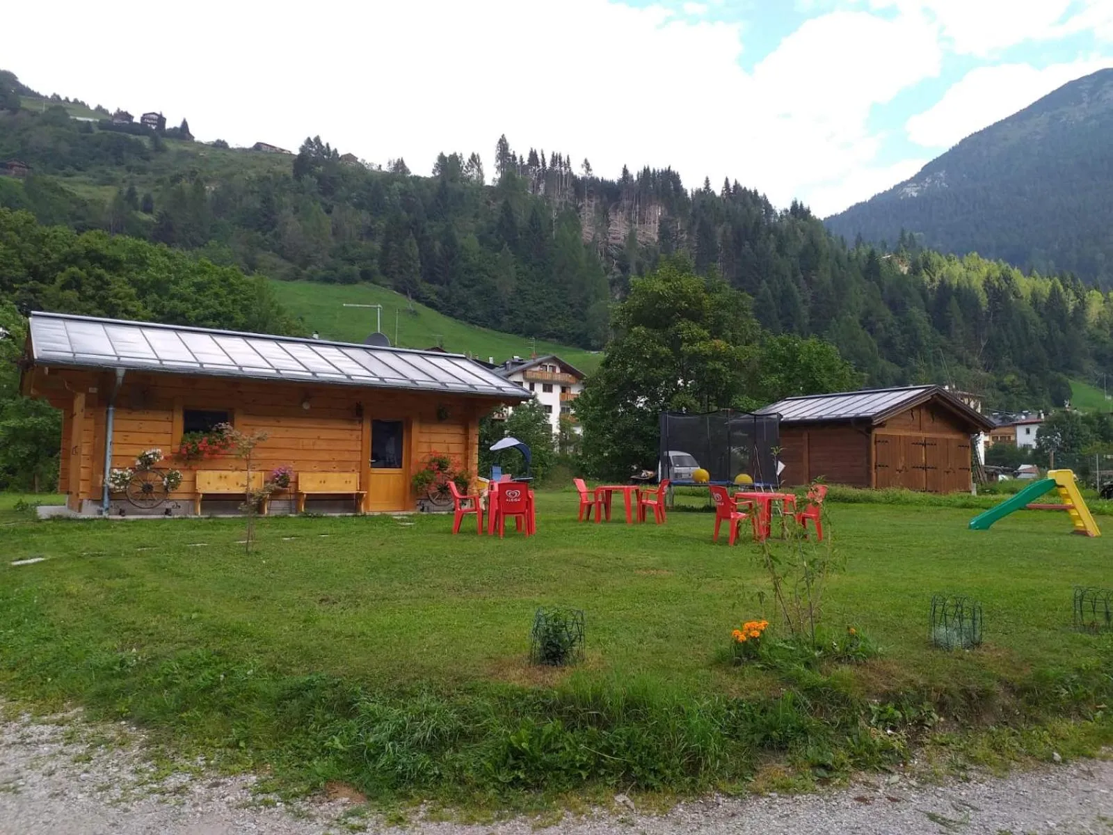 Property building in Hotel Genzianella