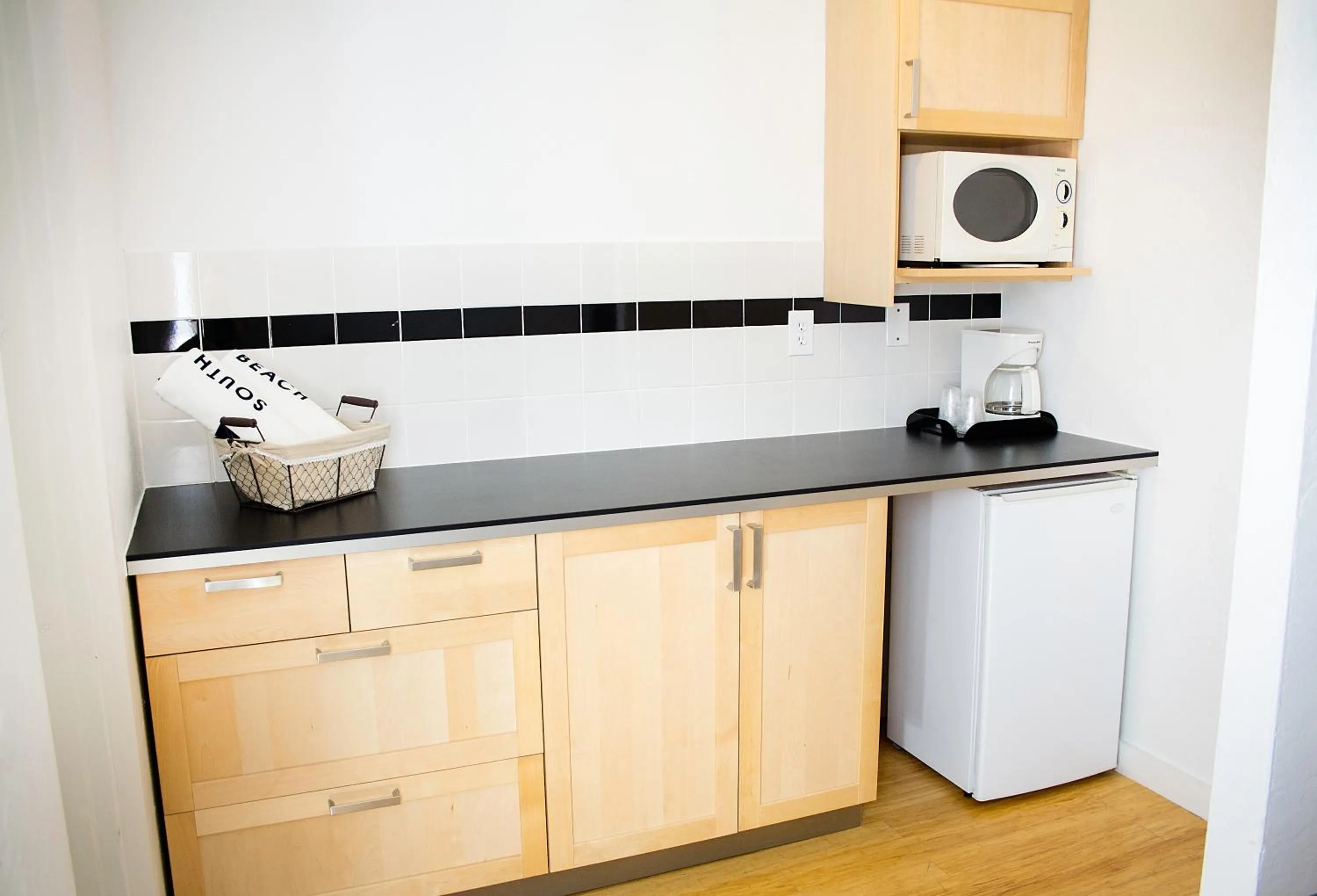 Kitchen or kitchenette in Aqua Hotel & Suites