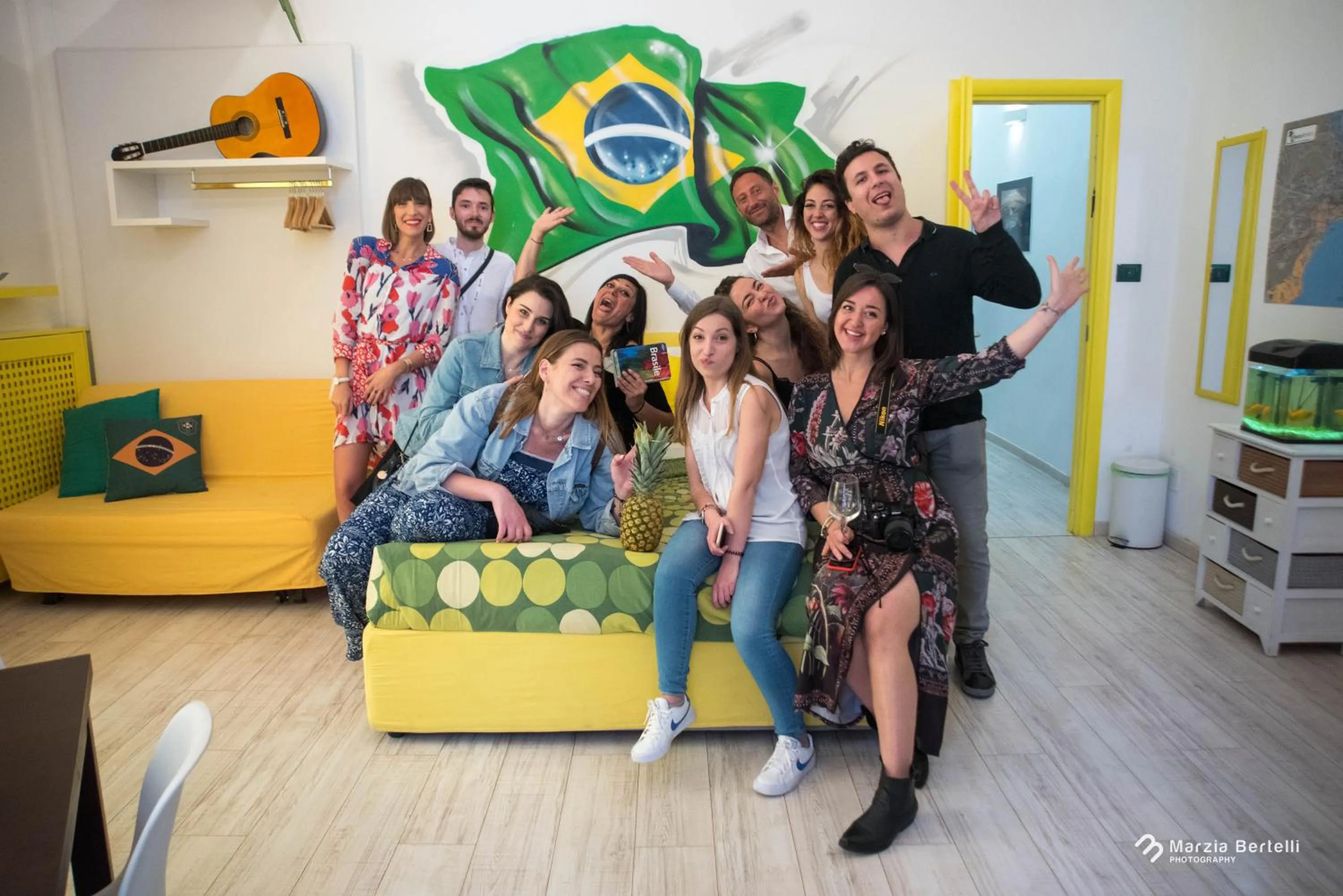 group of guests in ToledoStation B&B