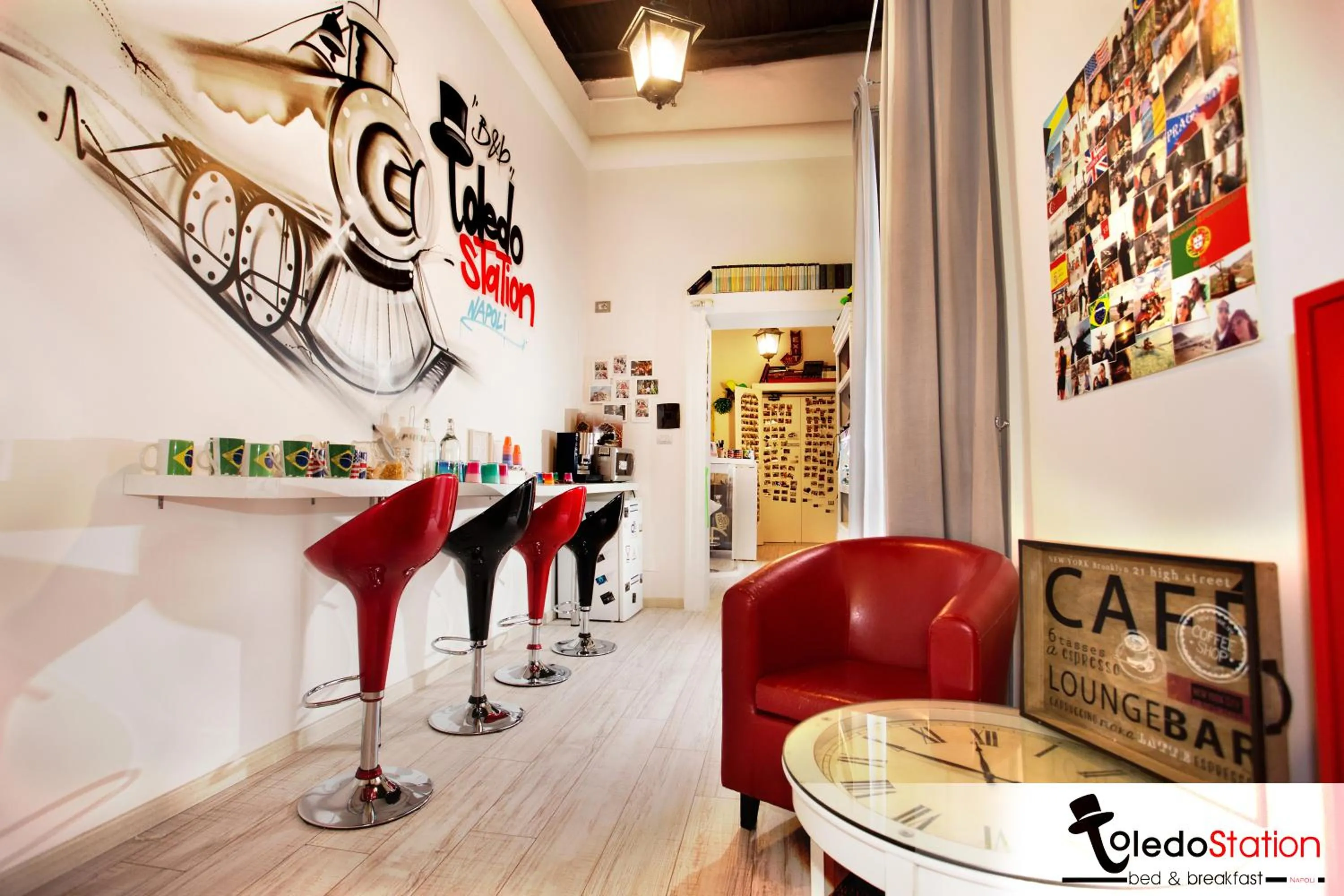 Library in ToledoStation B&B