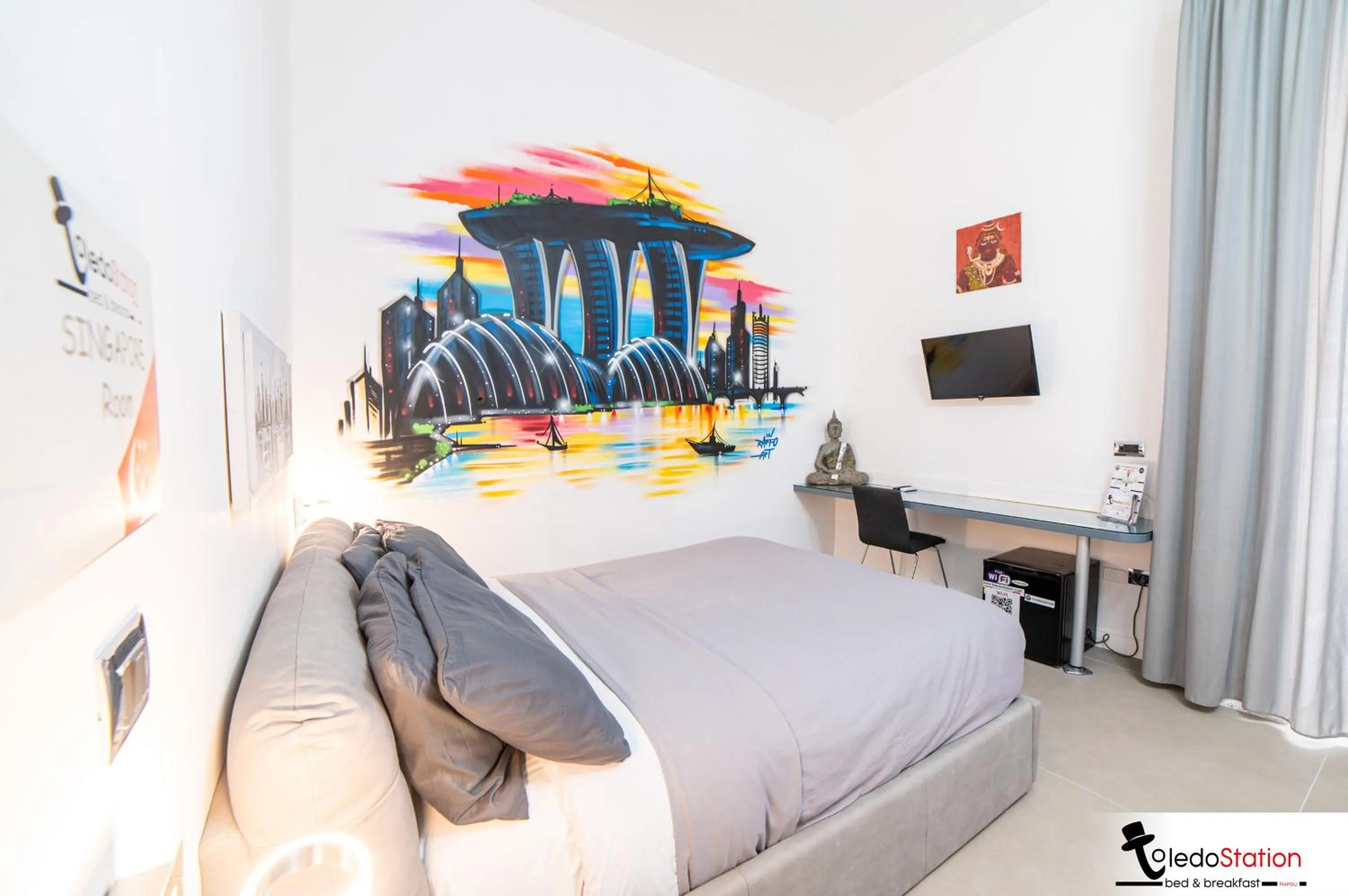 Bed in ToledoStation B&B