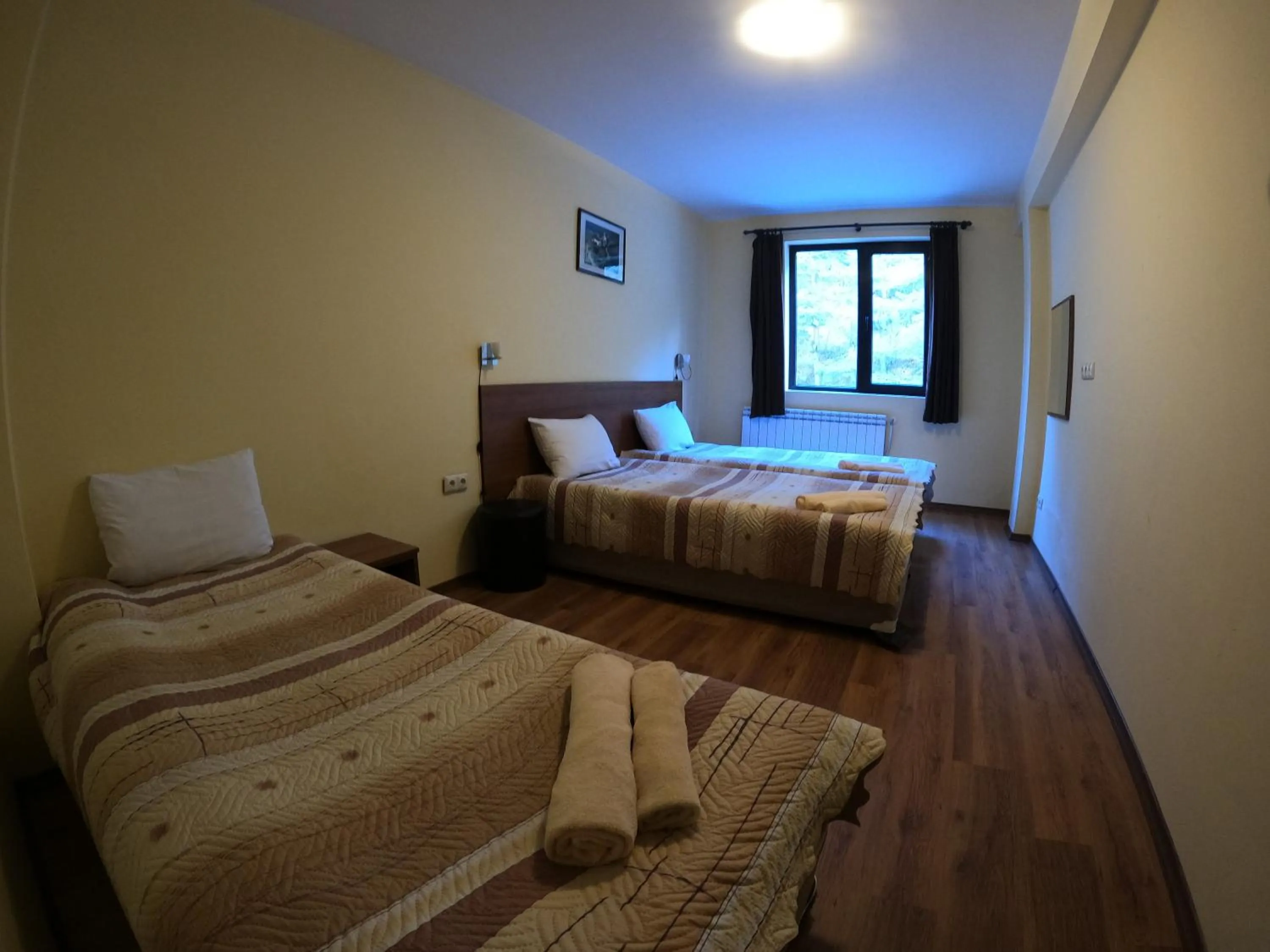 Photo of the whole room, Bed in Rusaliite Adventure House