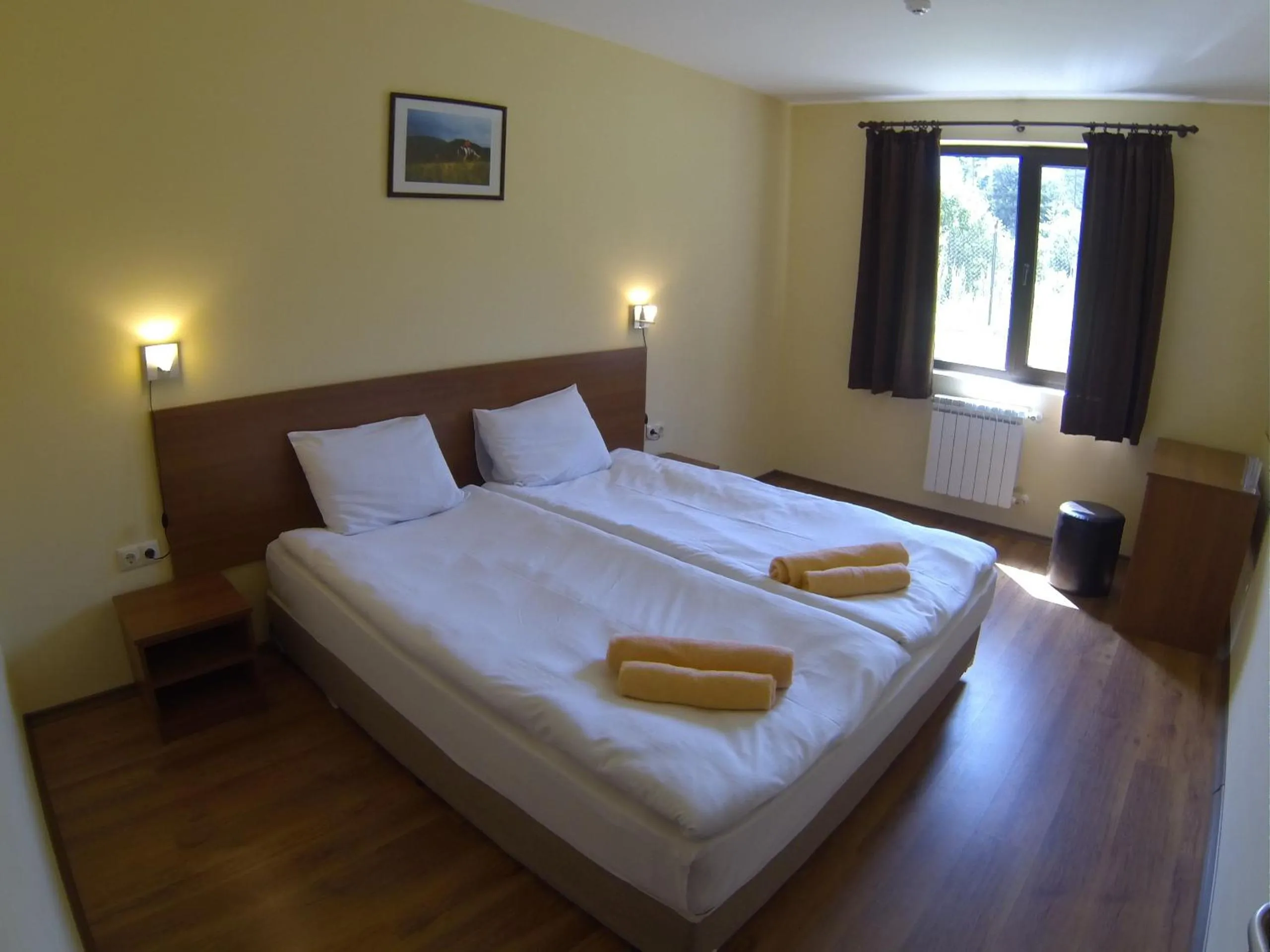 Bed in Rusaliite Adventure House
