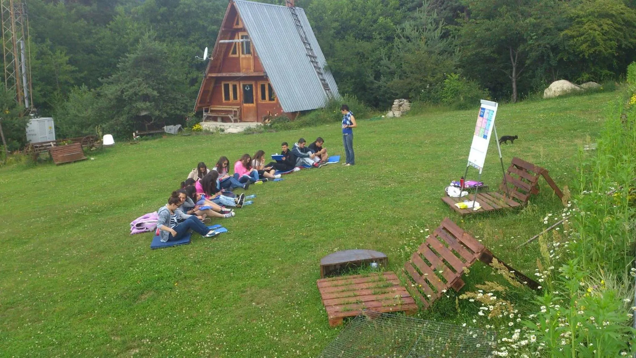 Spring in Rusaliite Adventure House