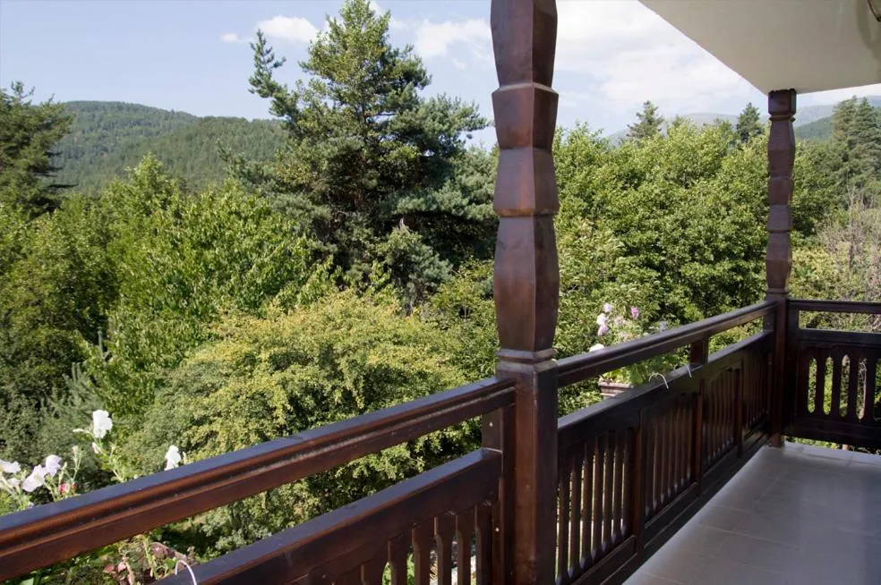 Balcony/Terrace in Rusaliite Adventure House