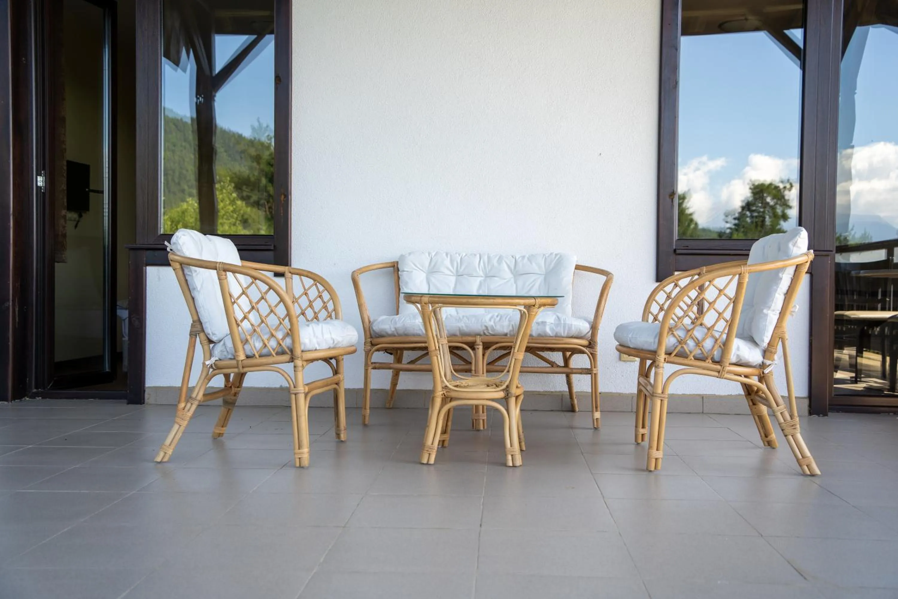 Balcony/Terrace in Rusaliite Adventure House