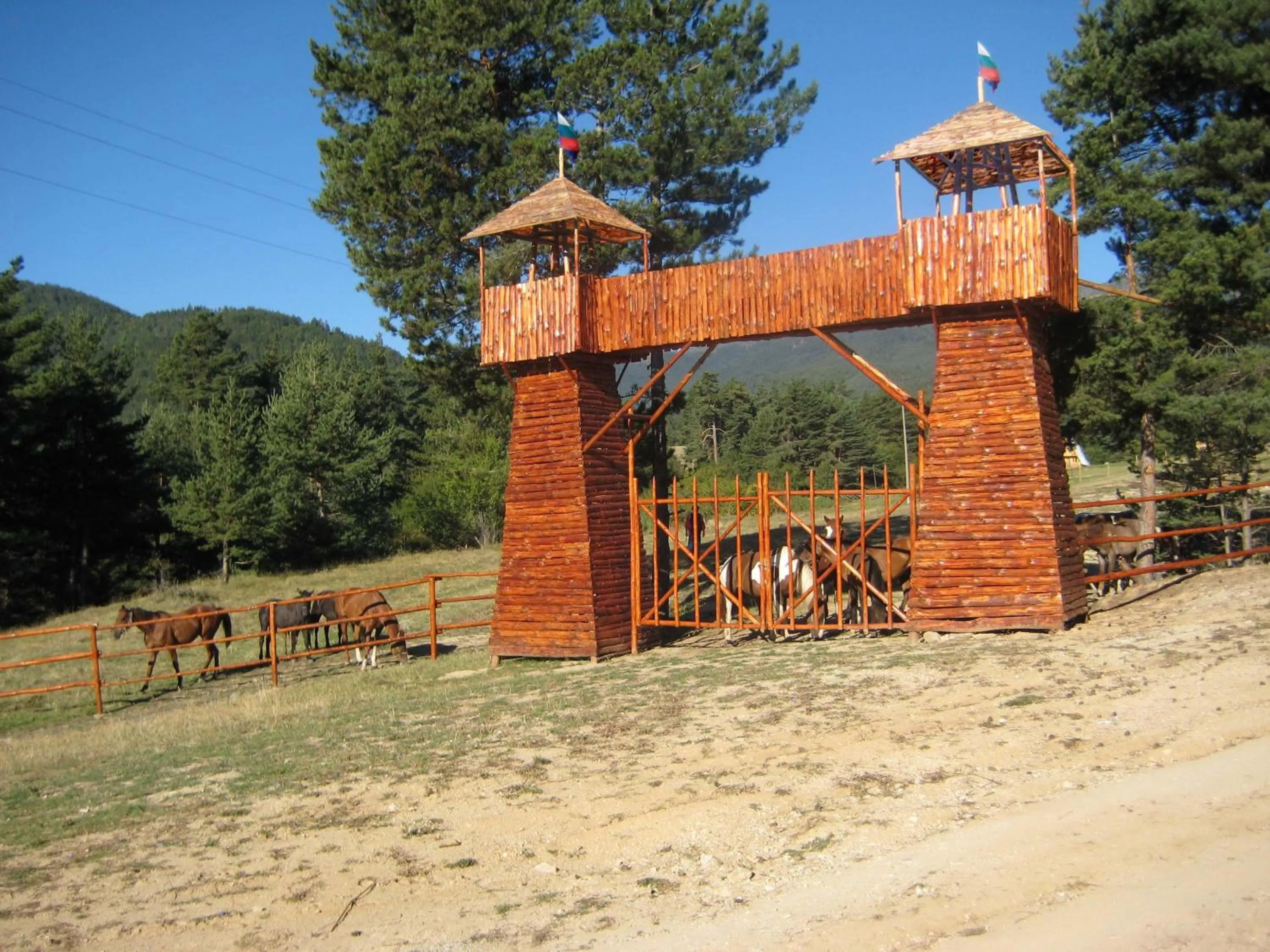 Facade/entrance in Rusaliite Adventure House