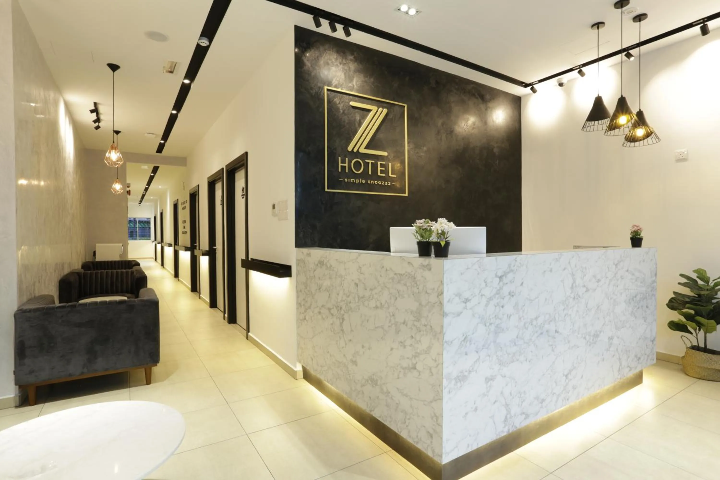 Lobby or reception in Z Hotel