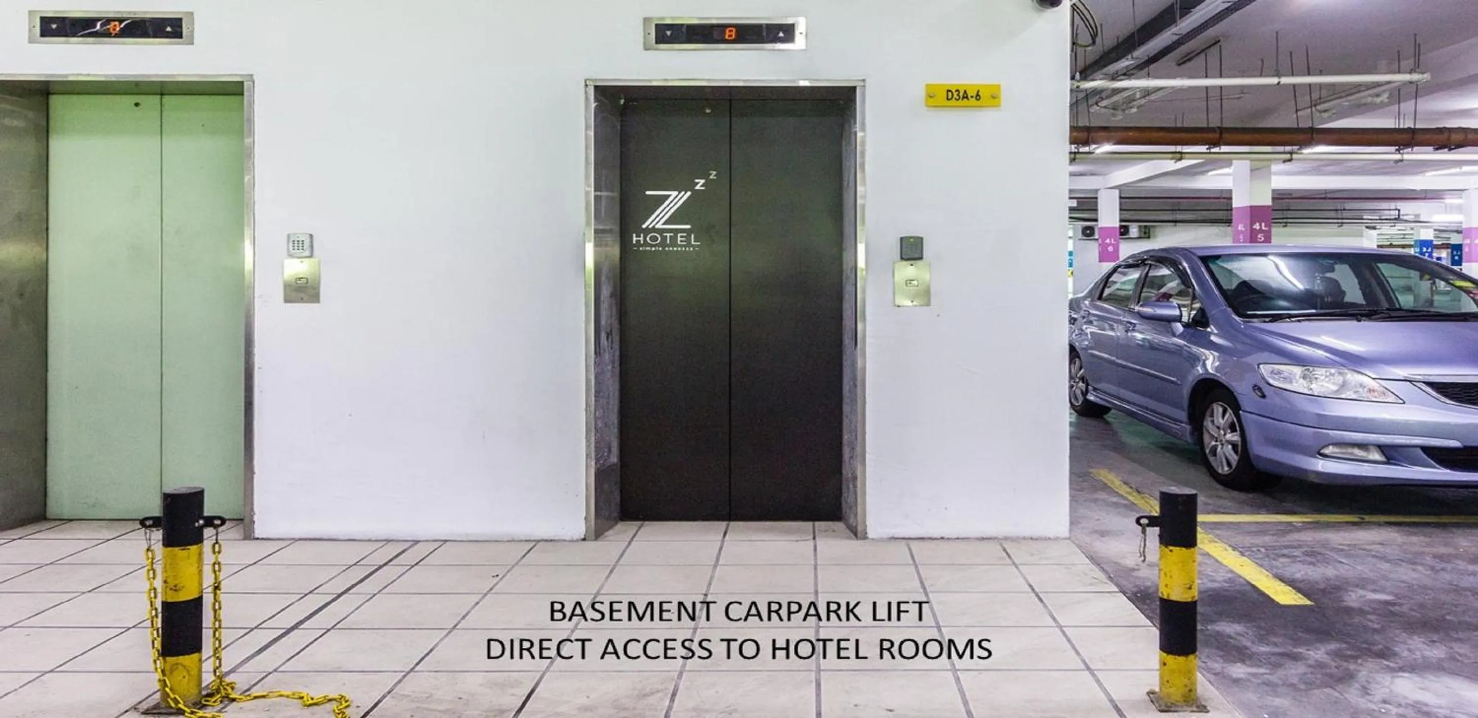 Area and facilities in Z Hotel