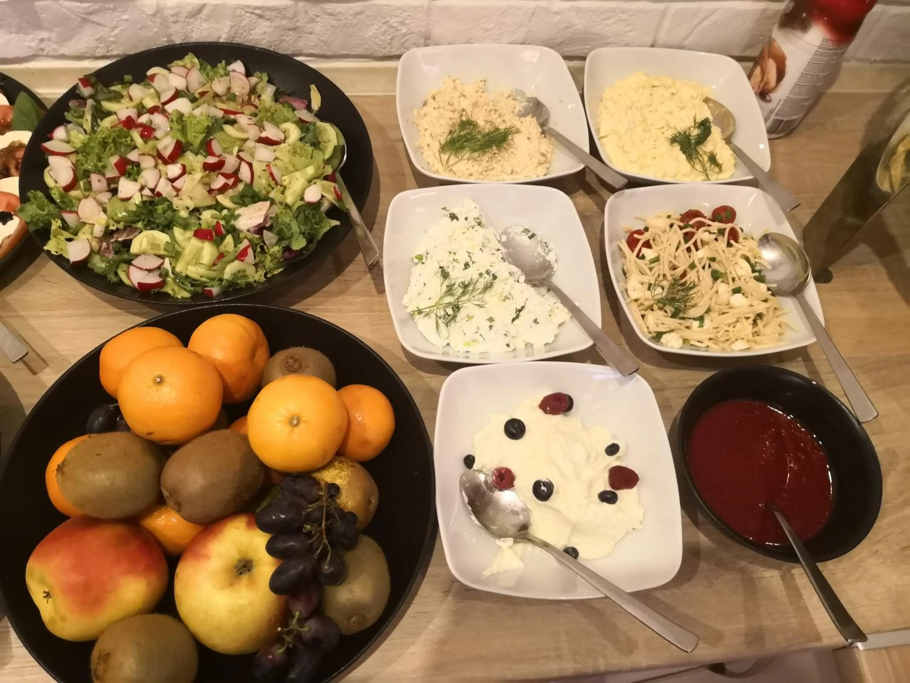 Buffet breakfast in Hotel Cesarski - Kaiserhof