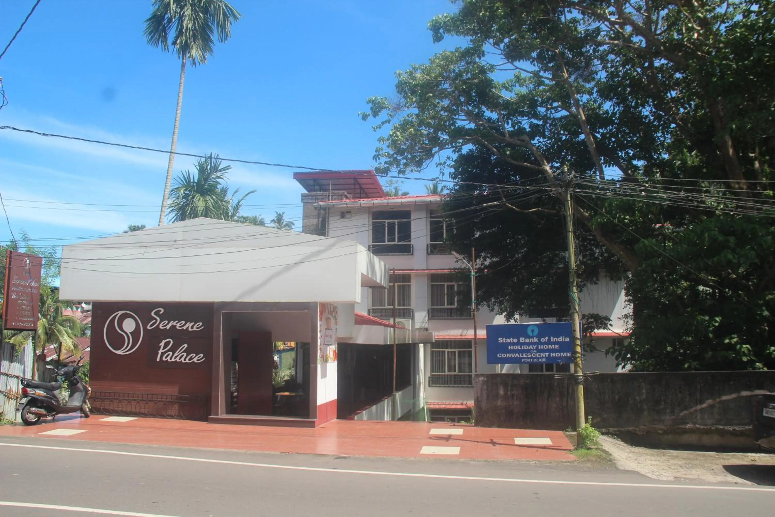 Property building in Hotel Serene Palace