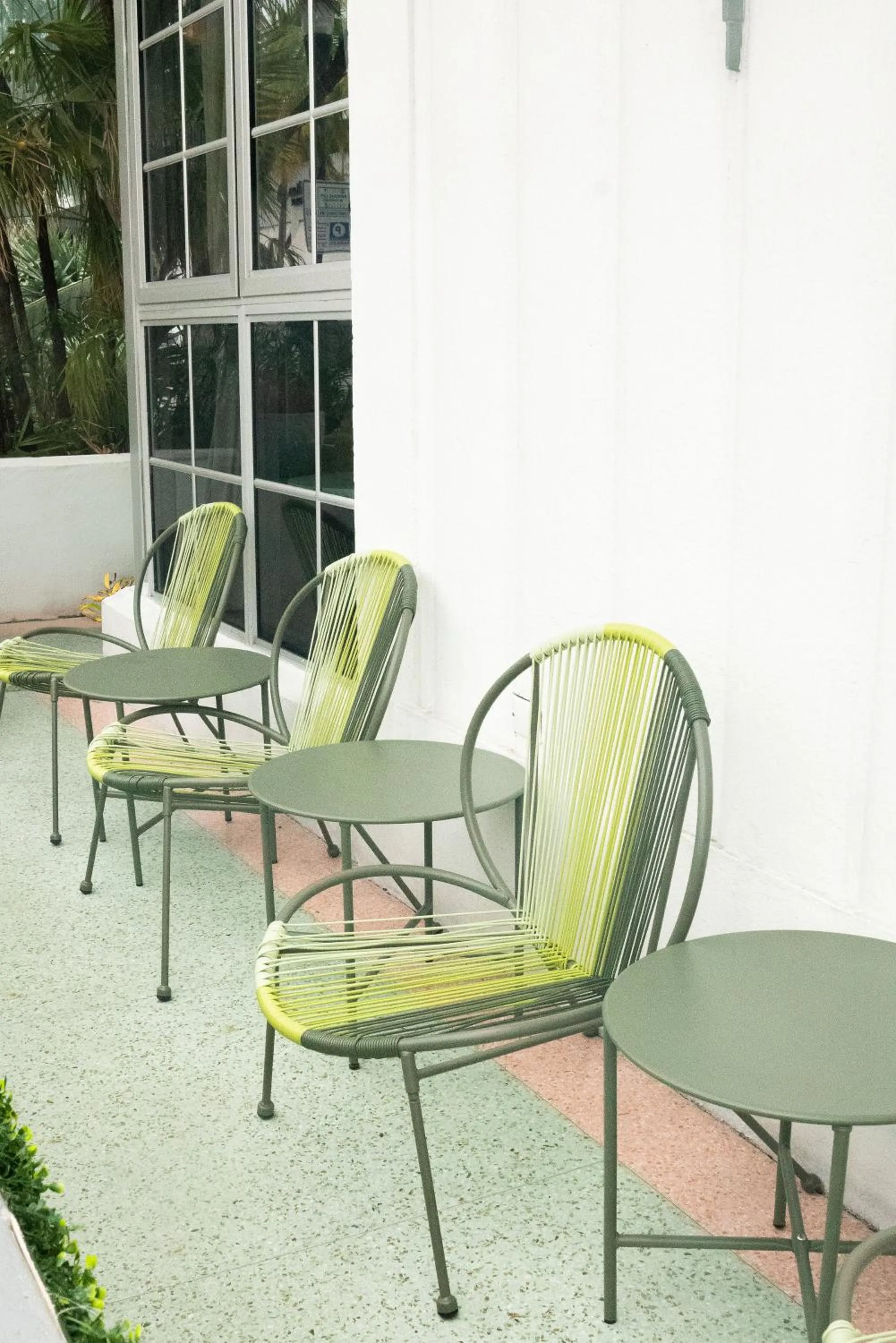 Patio in Century Hotel