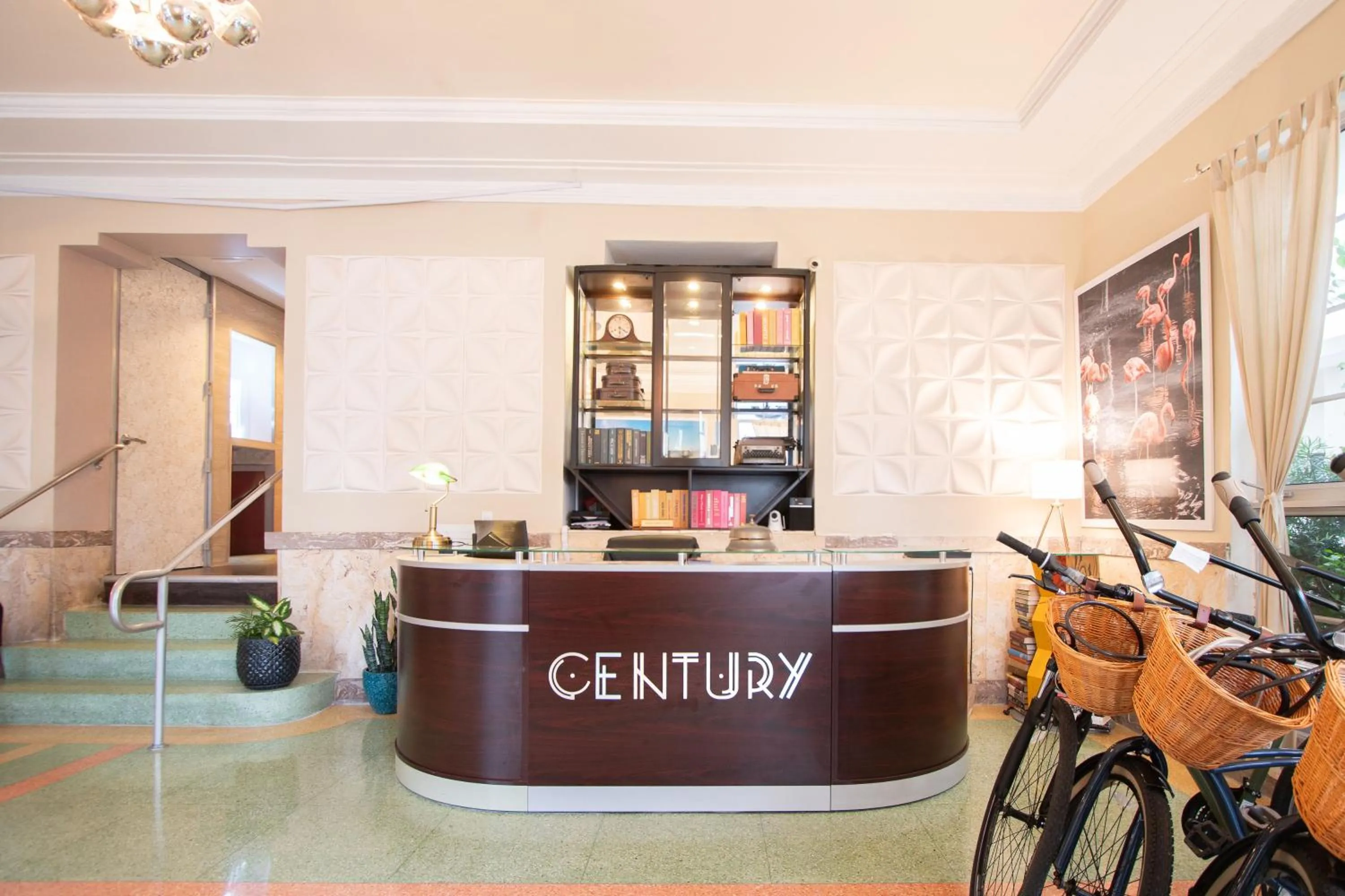 Lobby or reception in Century Hotel