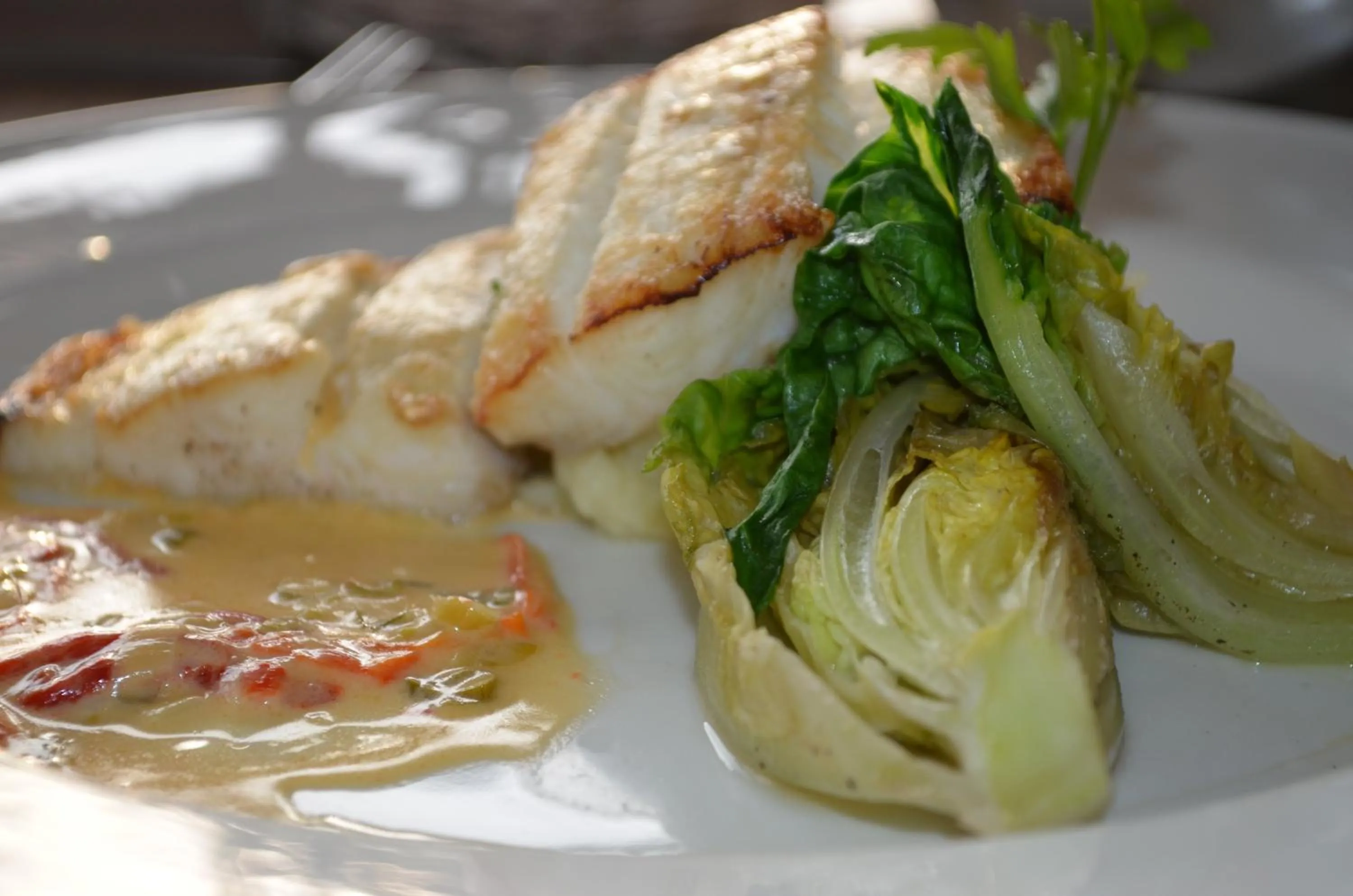 Food close-up in The Cliff House Hotel