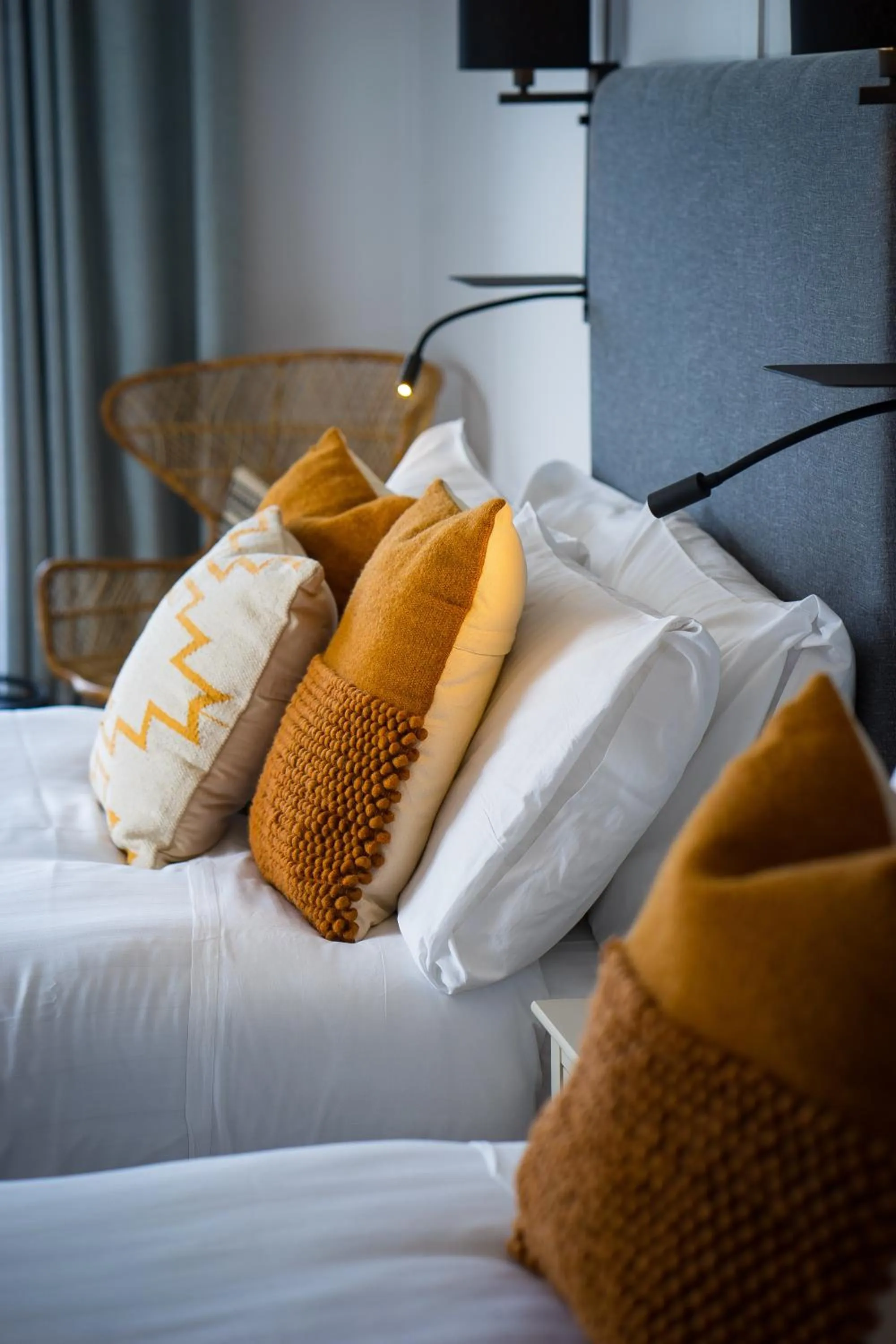 Bed in The Cliff House Hotel