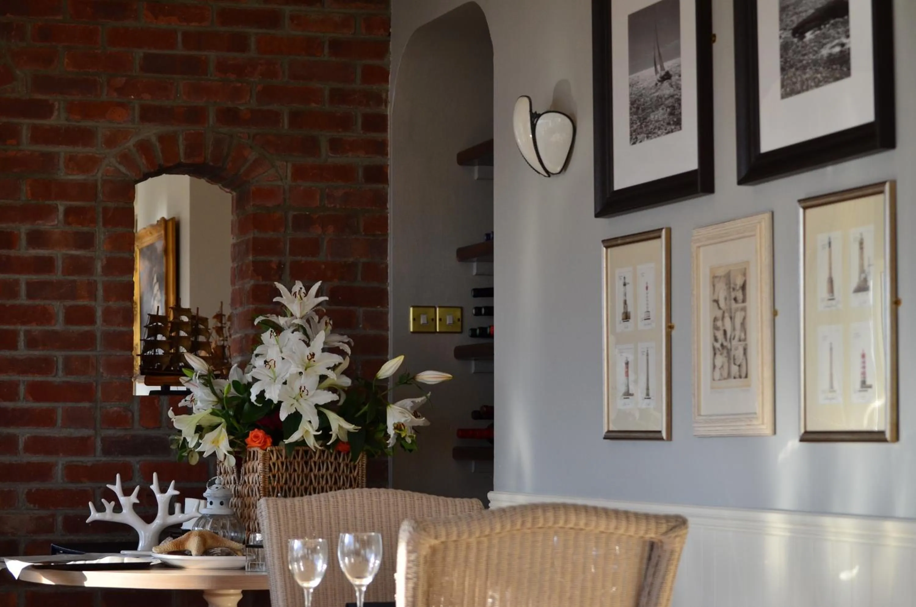 Decorative detail in The Cliff House Hotel