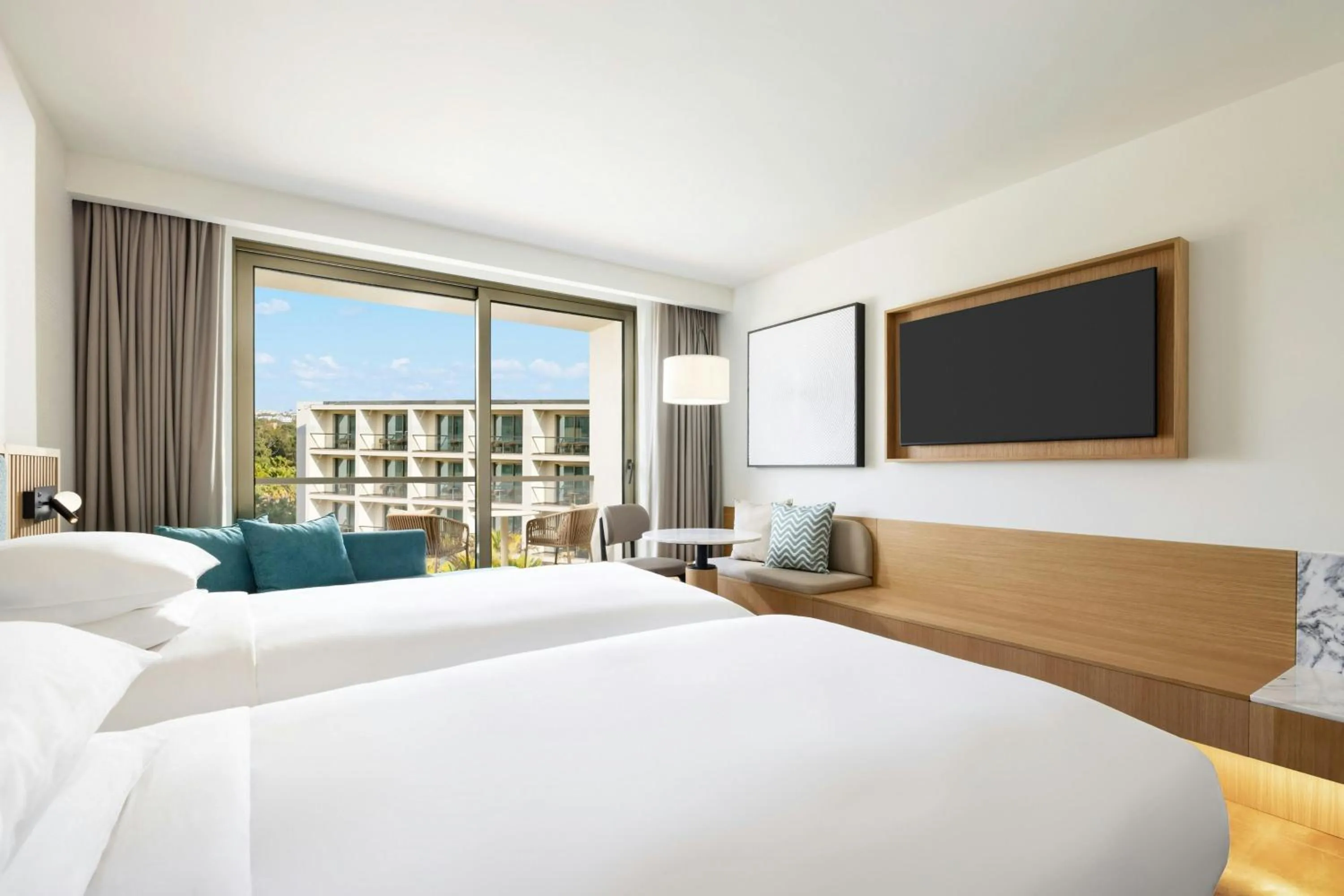 Photo of the whole room, Bed in Algarve Marriott Salgados Golf Resort & Spa