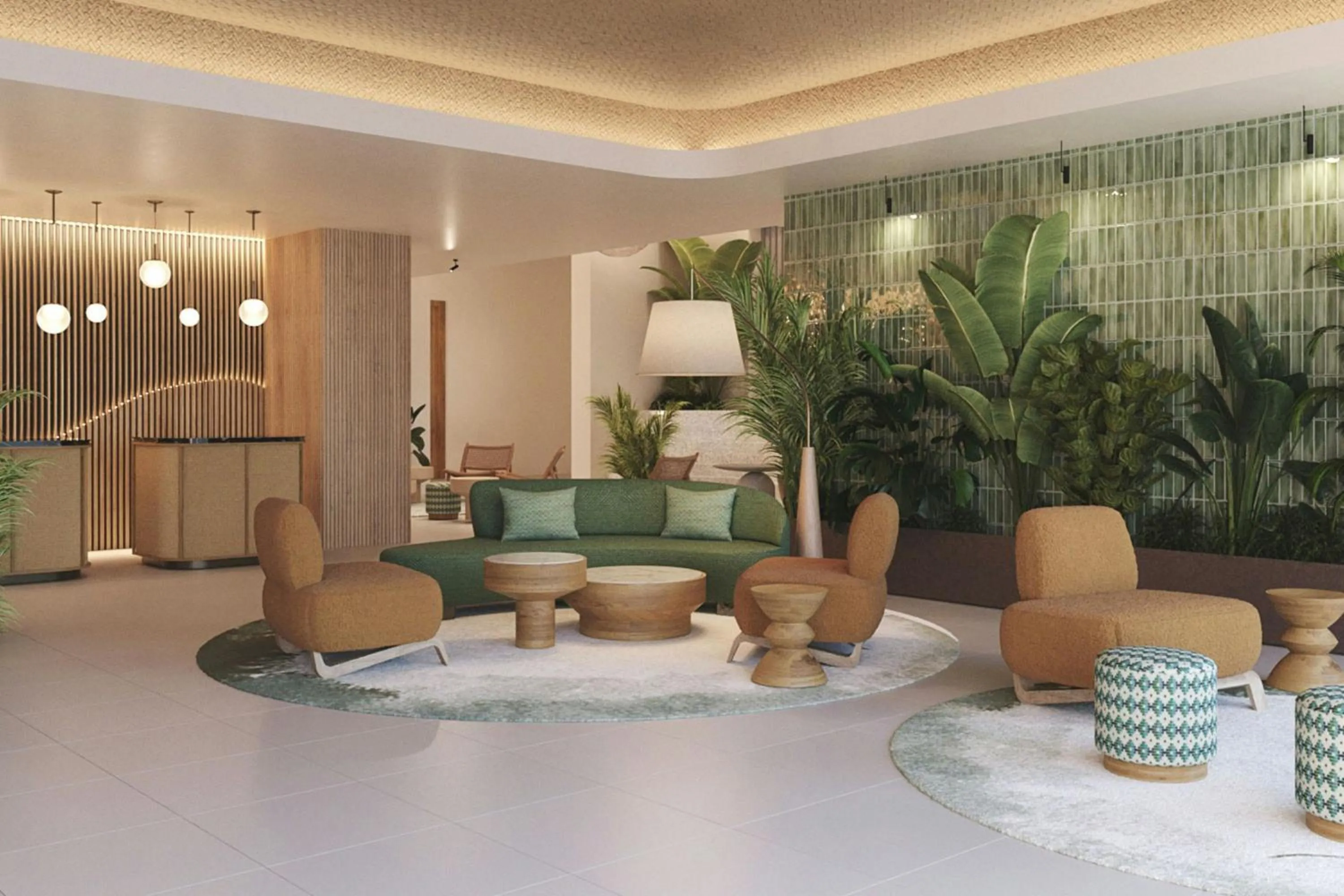 Lobby or reception in NAU Salgados Dunas Suites