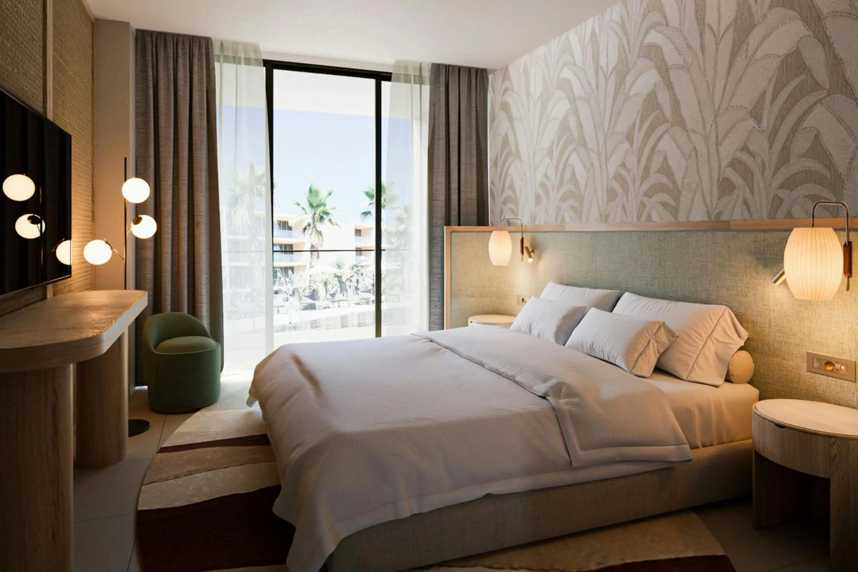 Bedroom, Bed in NAU Salgados Dunas Suites