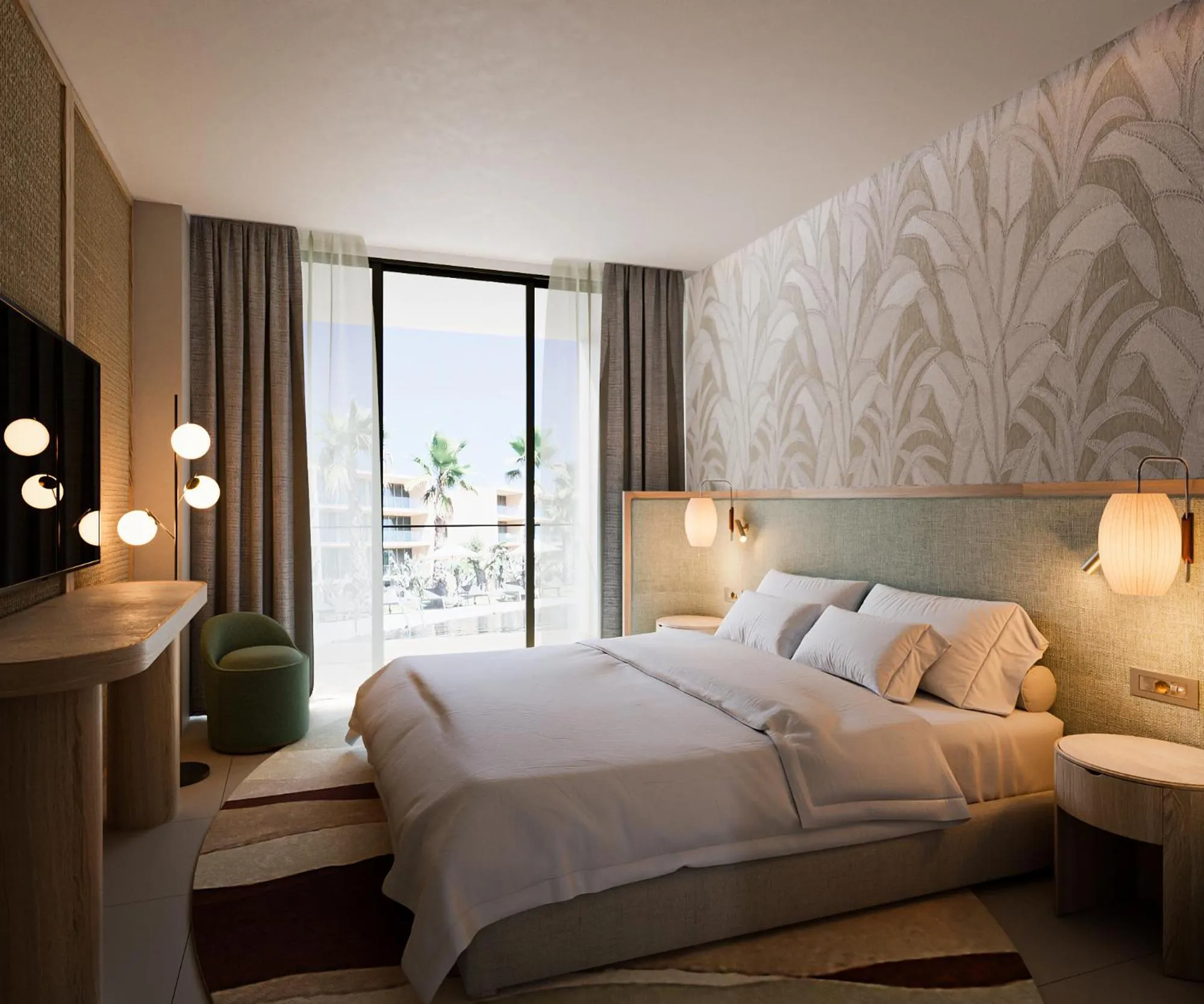 Bedroom, Bed in NAU Salgados Dunas Suites