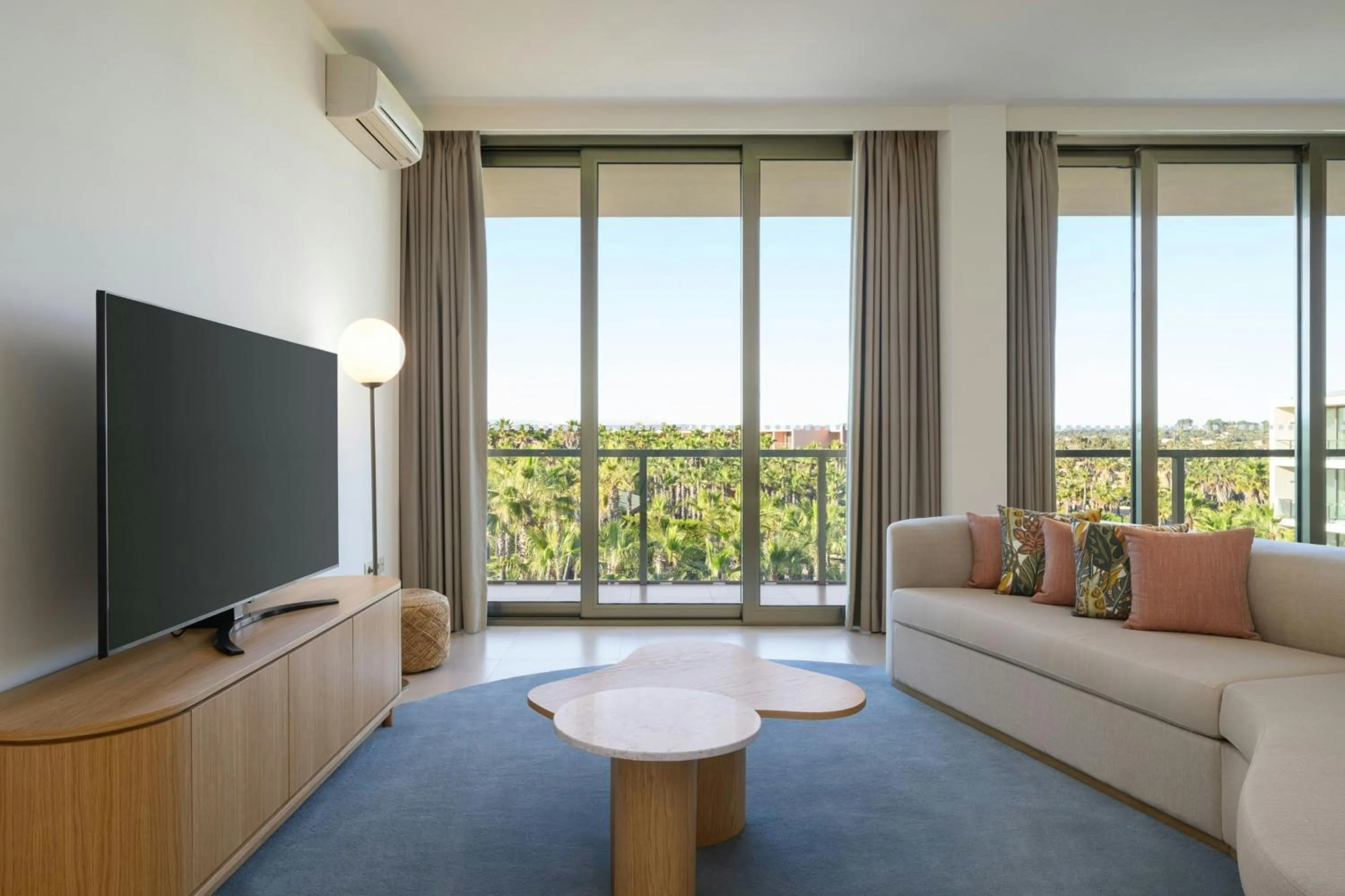 Living room in NAU Salgados Dunas Suites