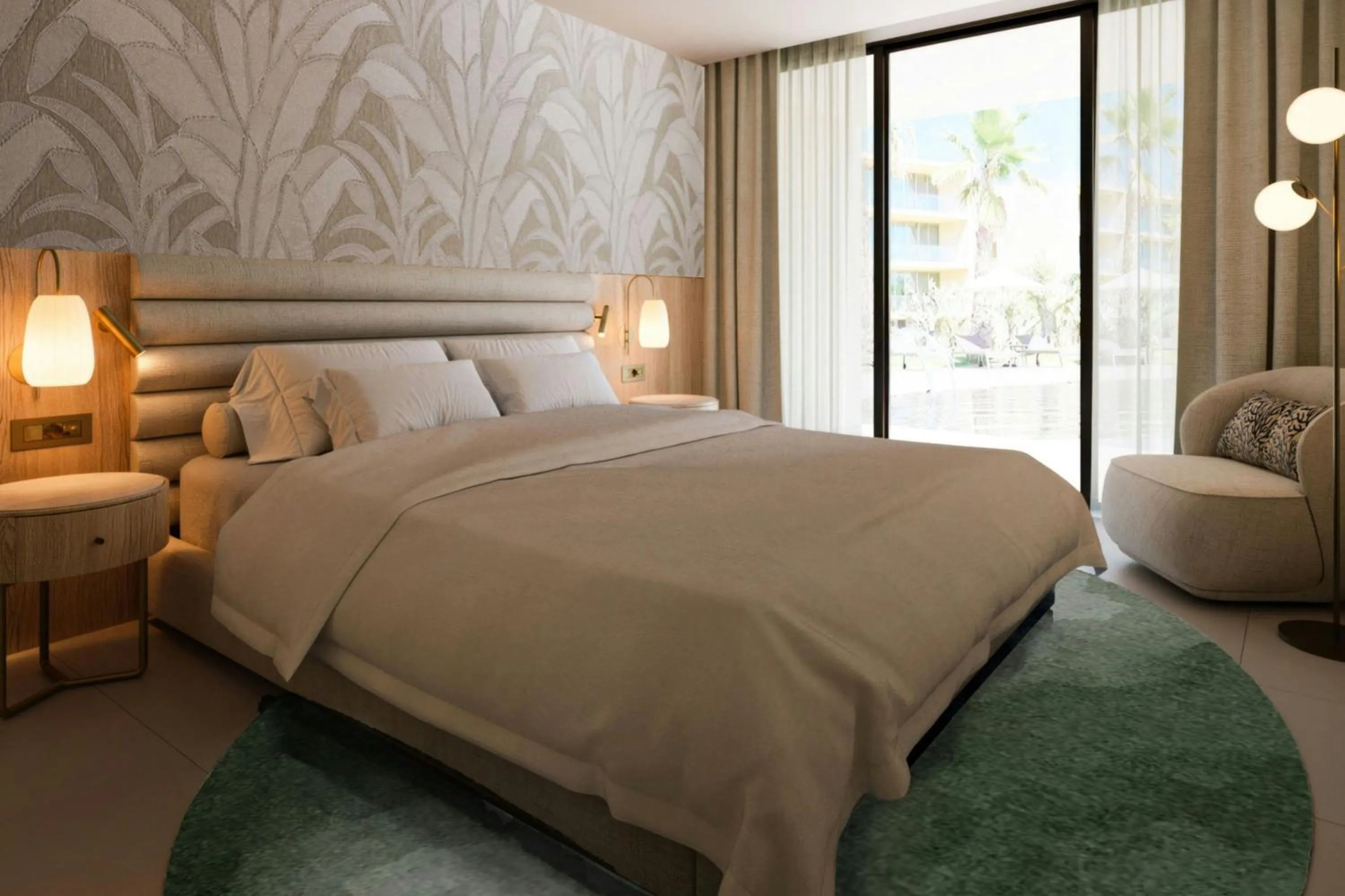 Bedroom, Bed in NAU Salgados Dunas Suites