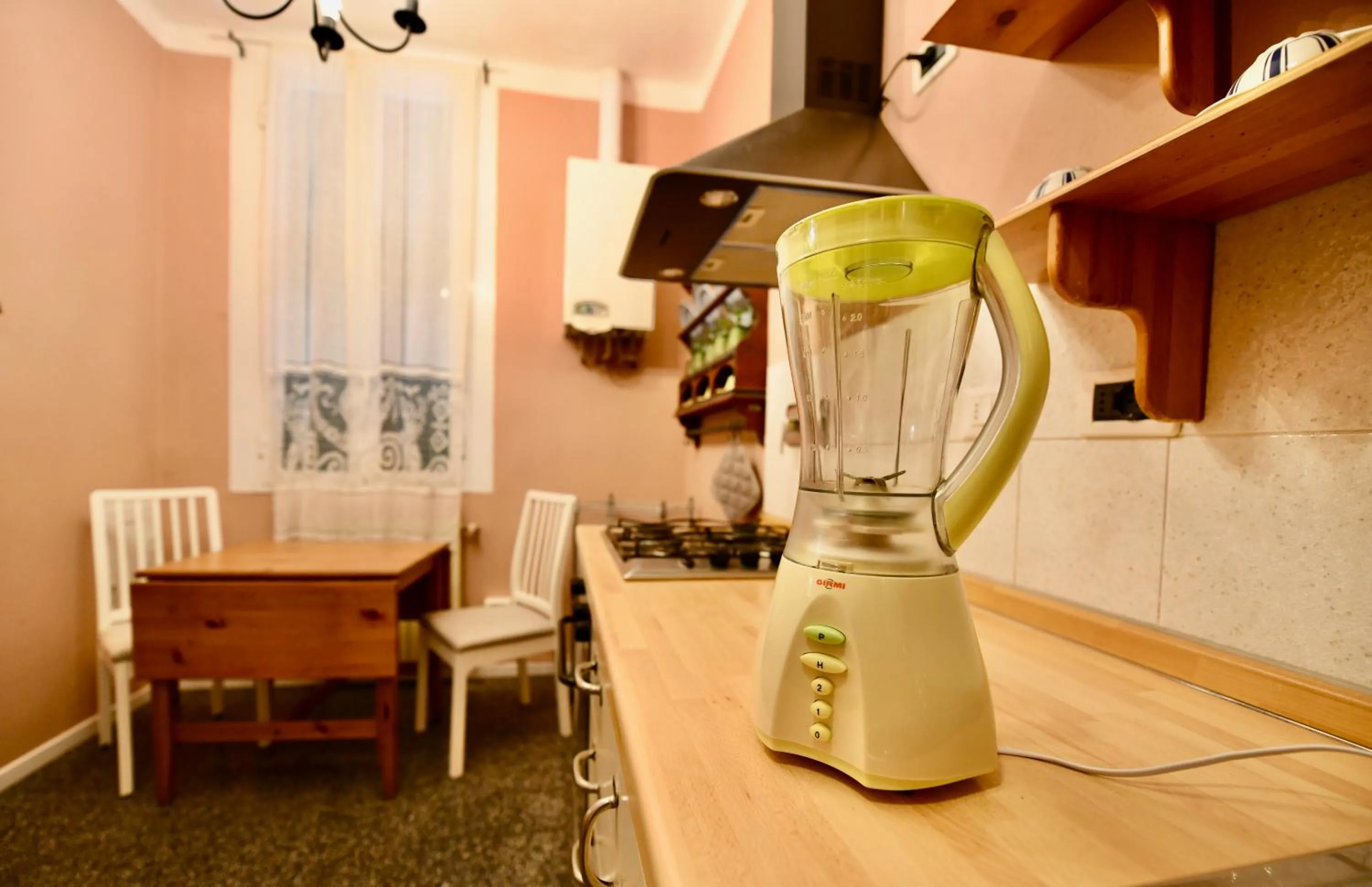 Kitchen or kitchenette in Hotel Villa Maria & Apartment