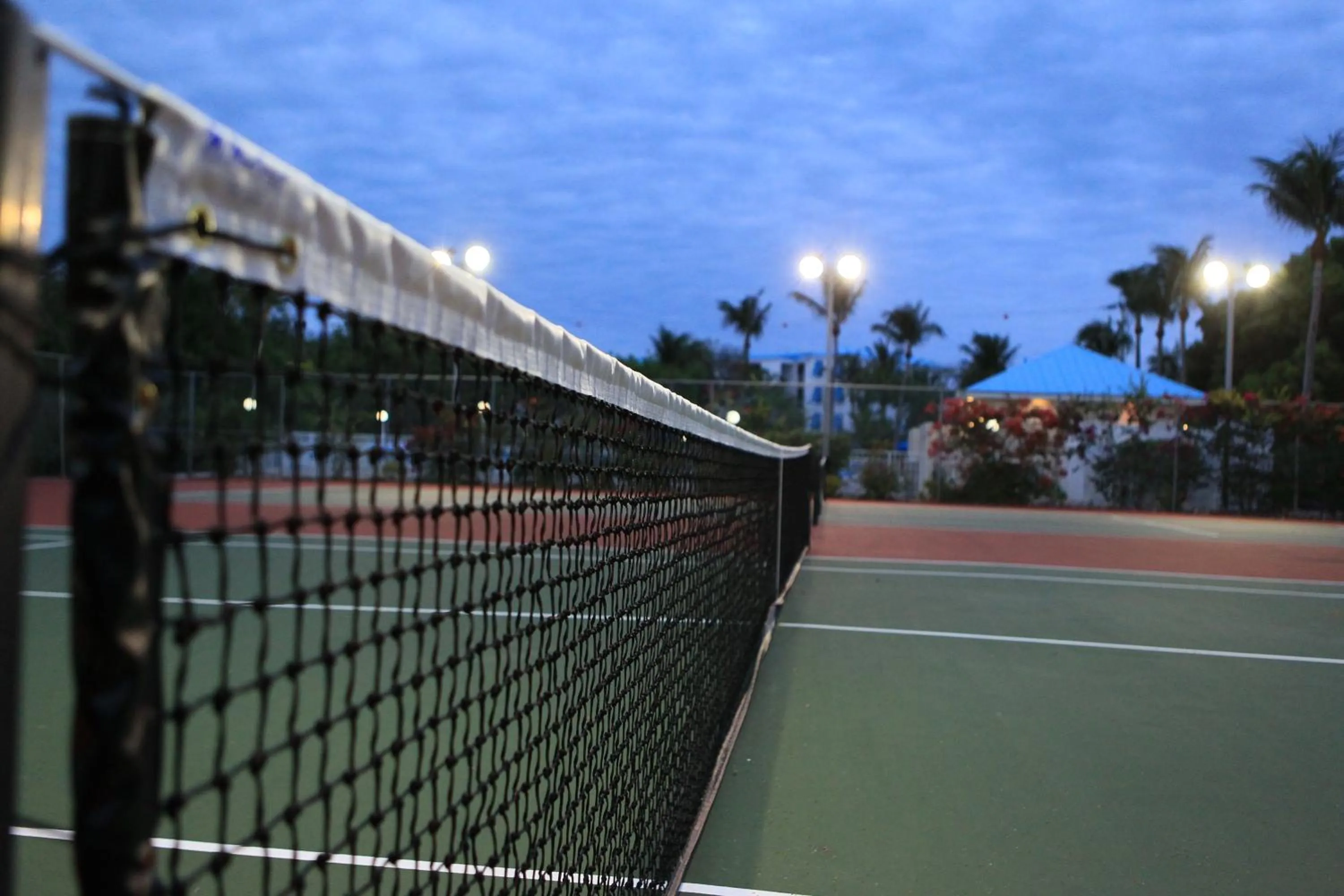 Tennis court in Ocean Pointe Suites at Key Largo