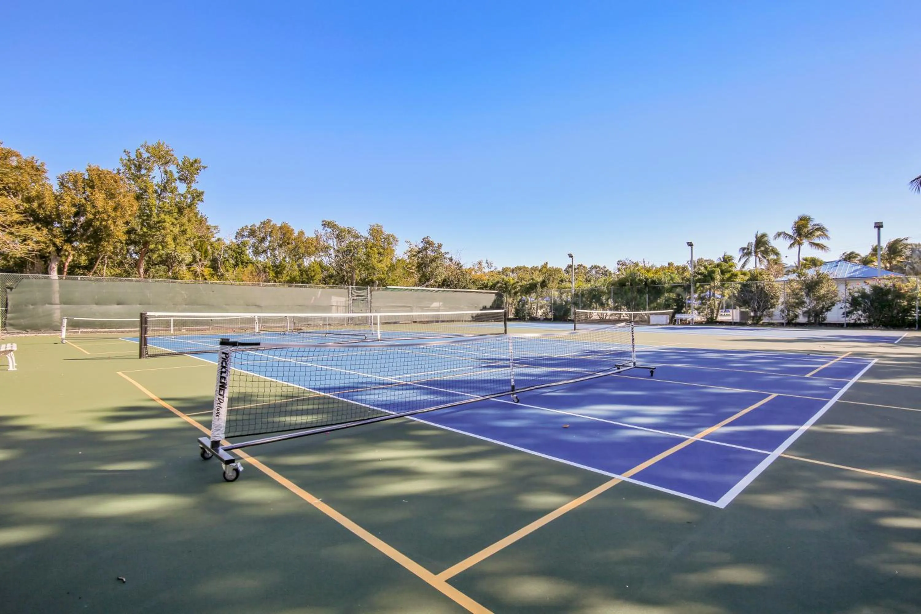 Tennis court in Ocean Pointe Suites at Key Largo