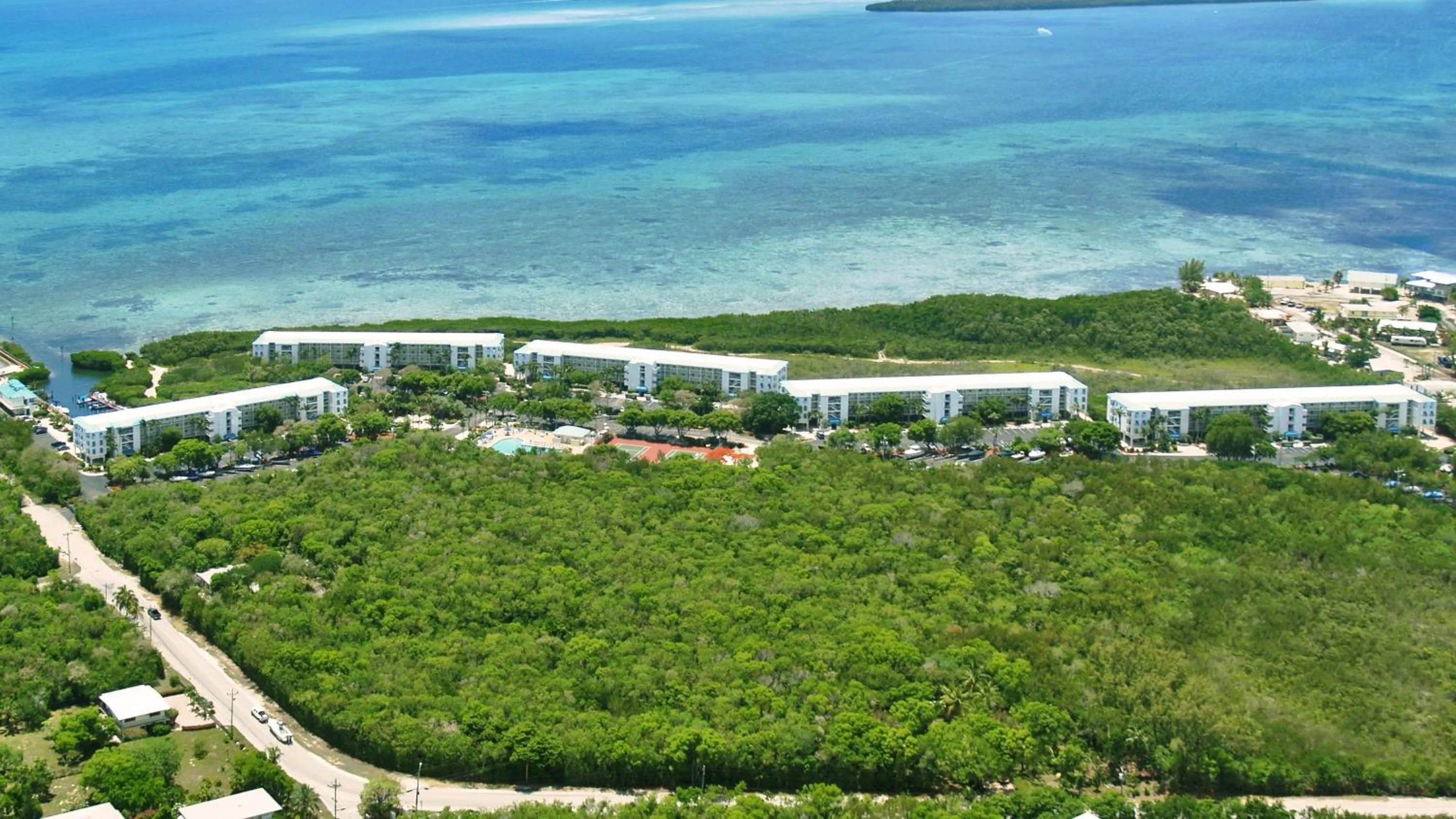 Bird's eye view in Ocean Pointe Suites at Key Largo