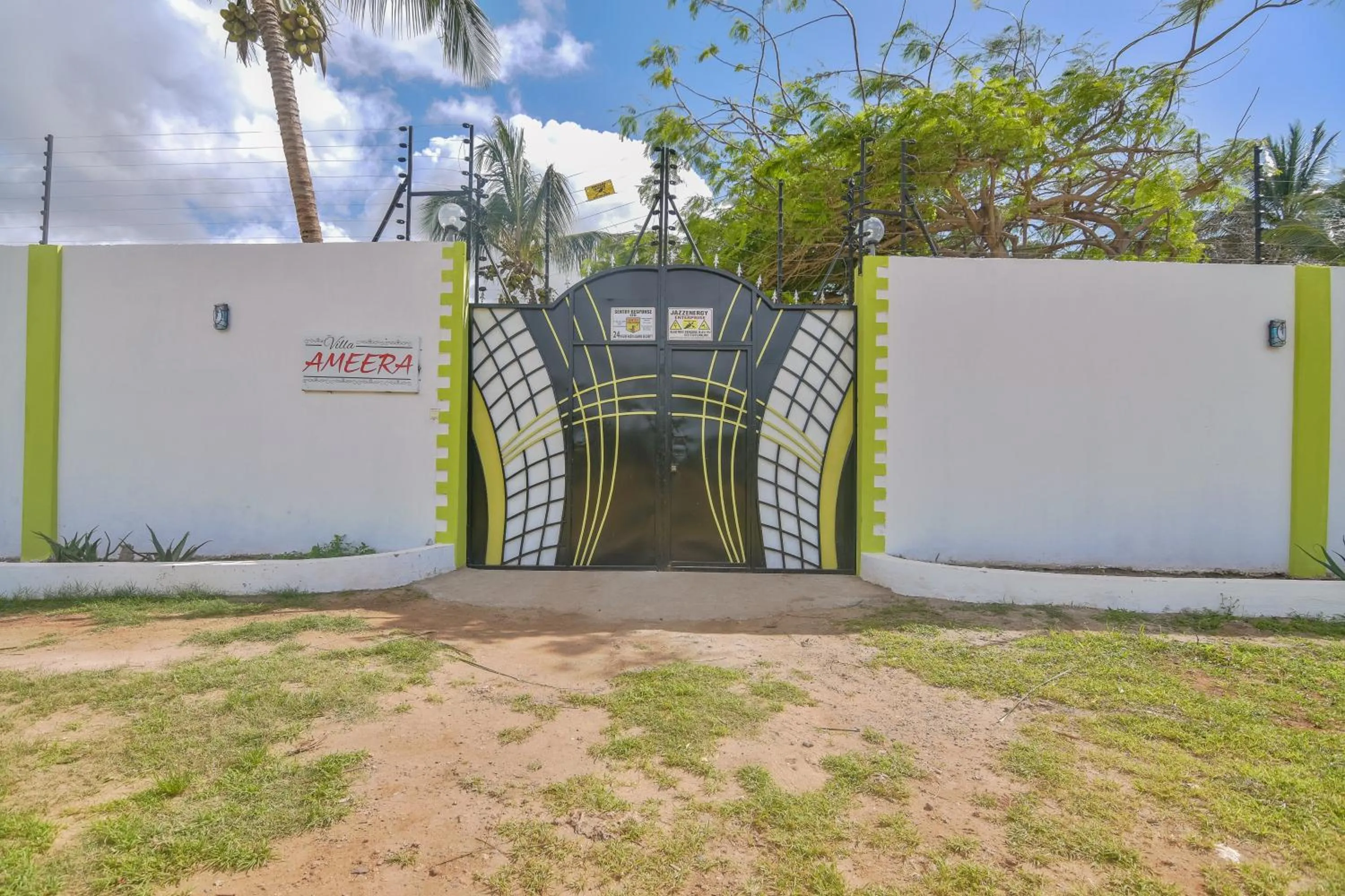 Facade/entrance in Villa Ameera Malindi