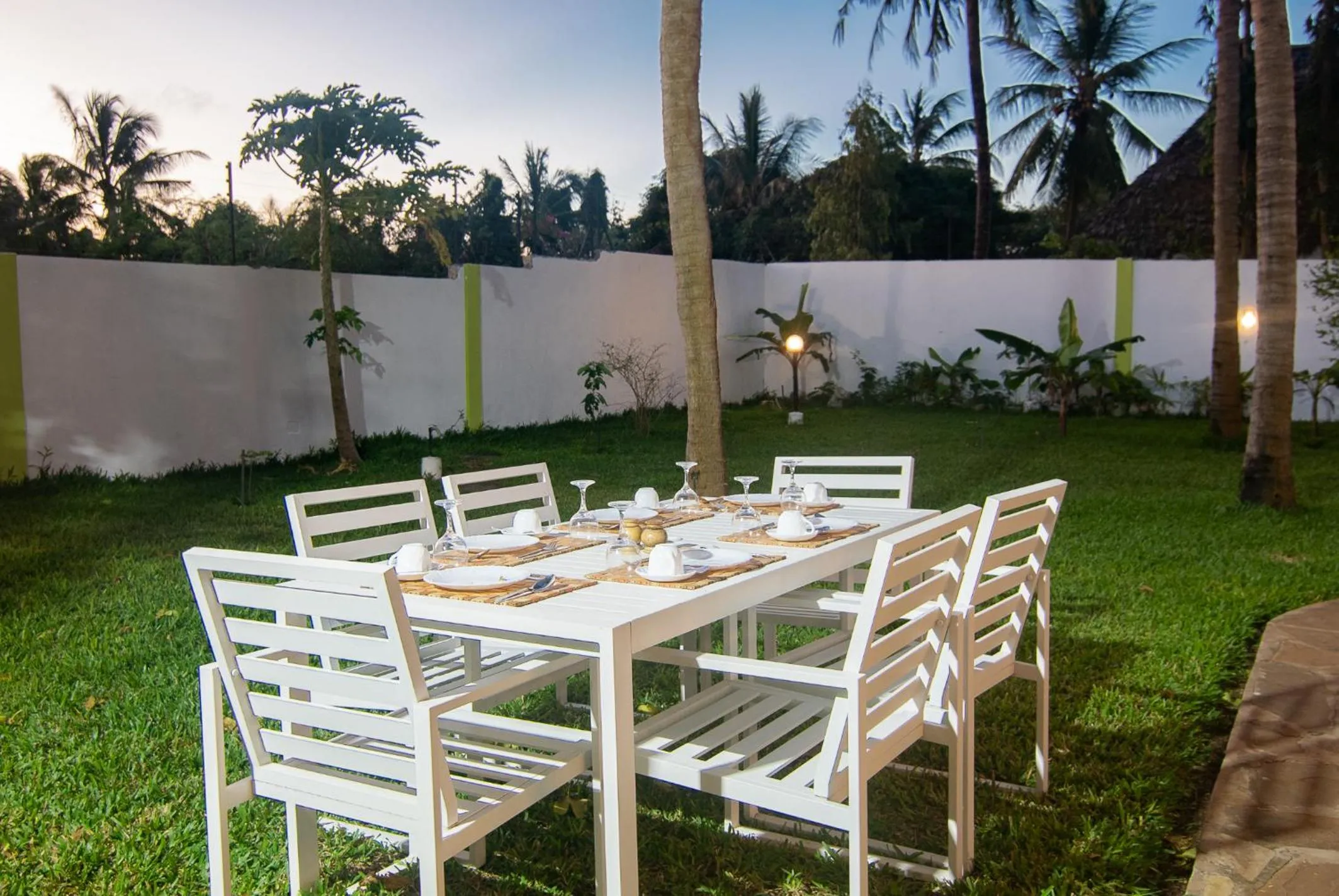 Dining area in Villa Ameera Malindi