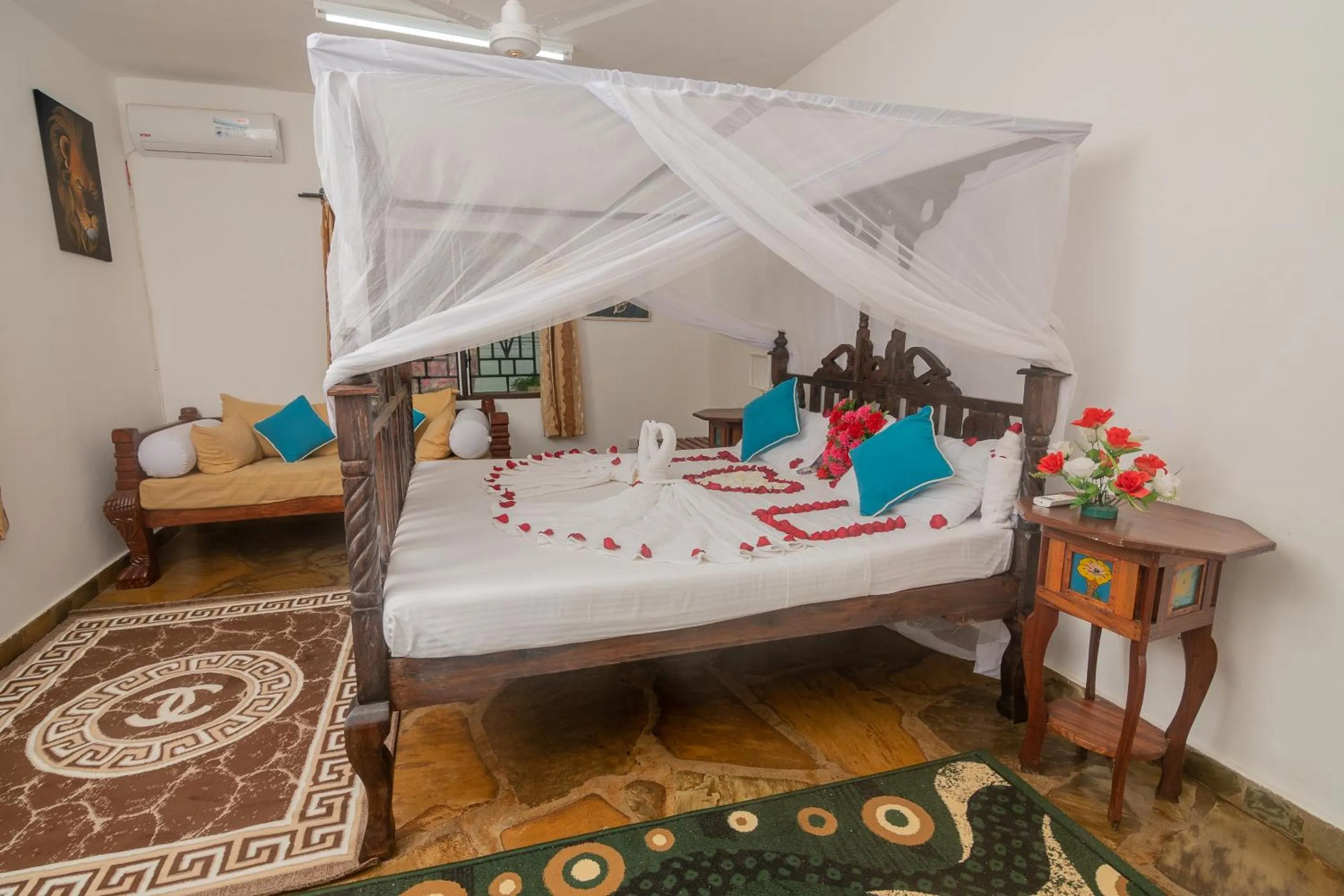 Bedroom, Bed in Villa Ameera Malindi