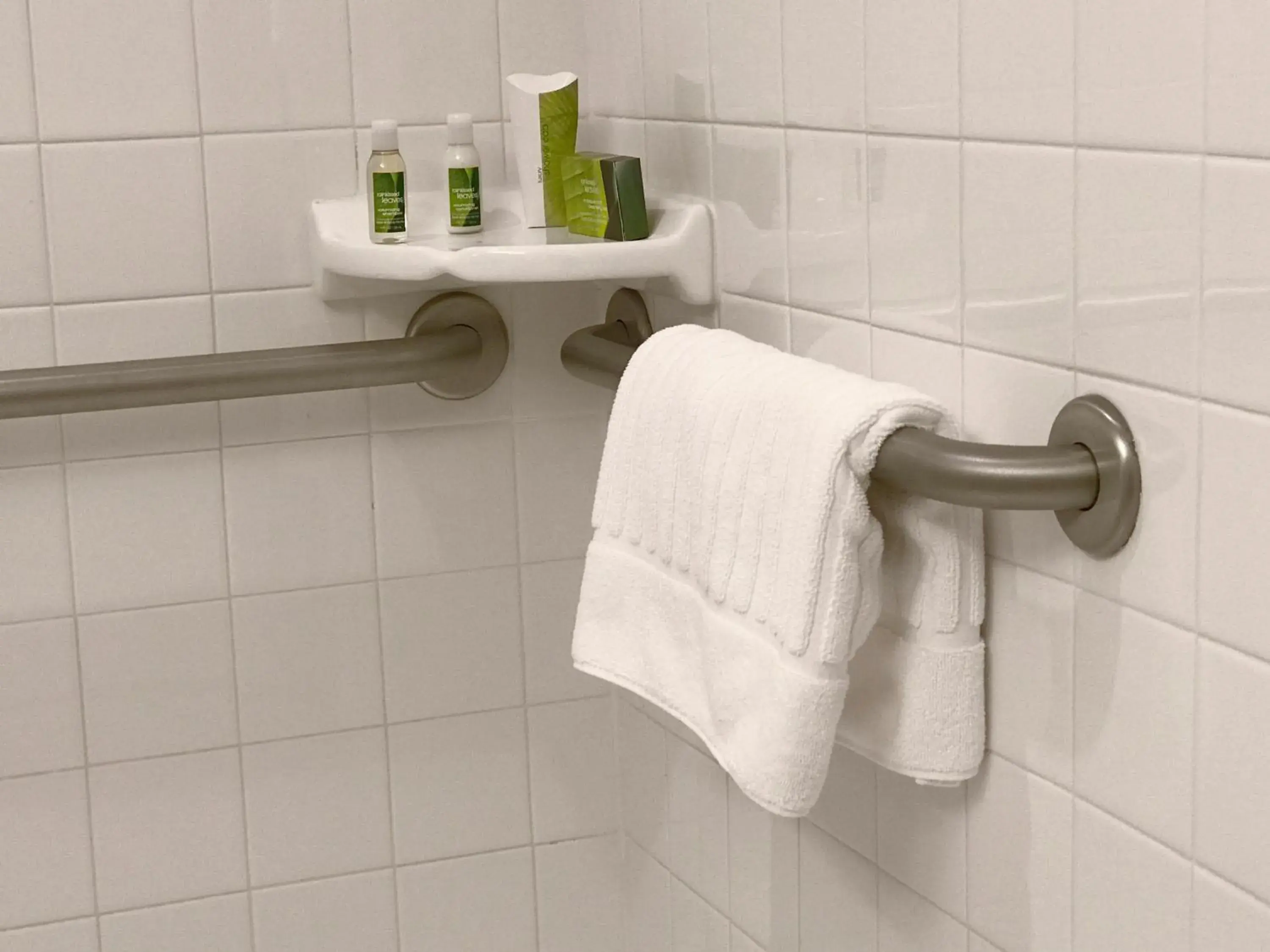 Bathroom in Washington Plaza Hotel Bathroom in Washington Plaza Hotel