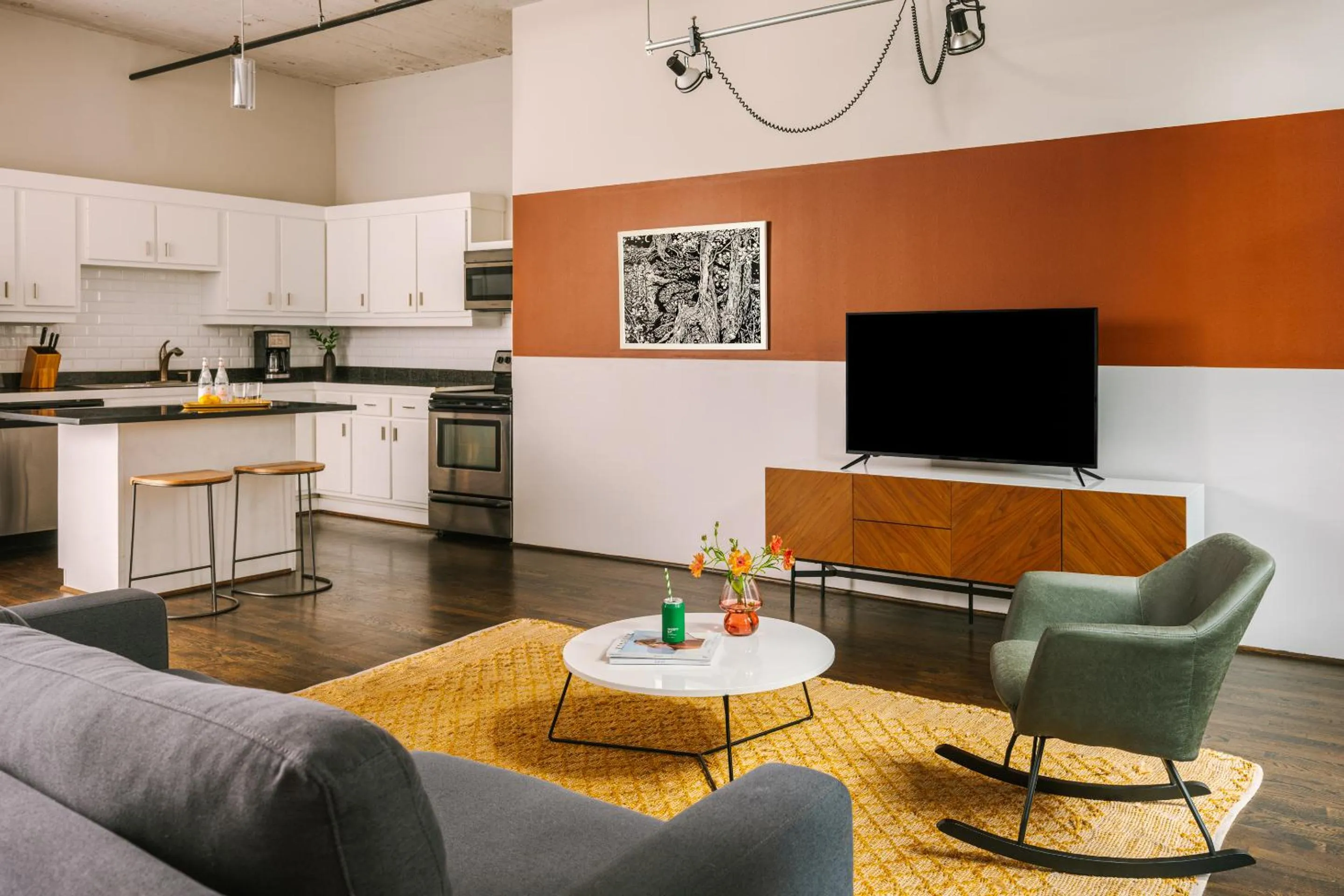 Living room in Sonder The Hogg Palace