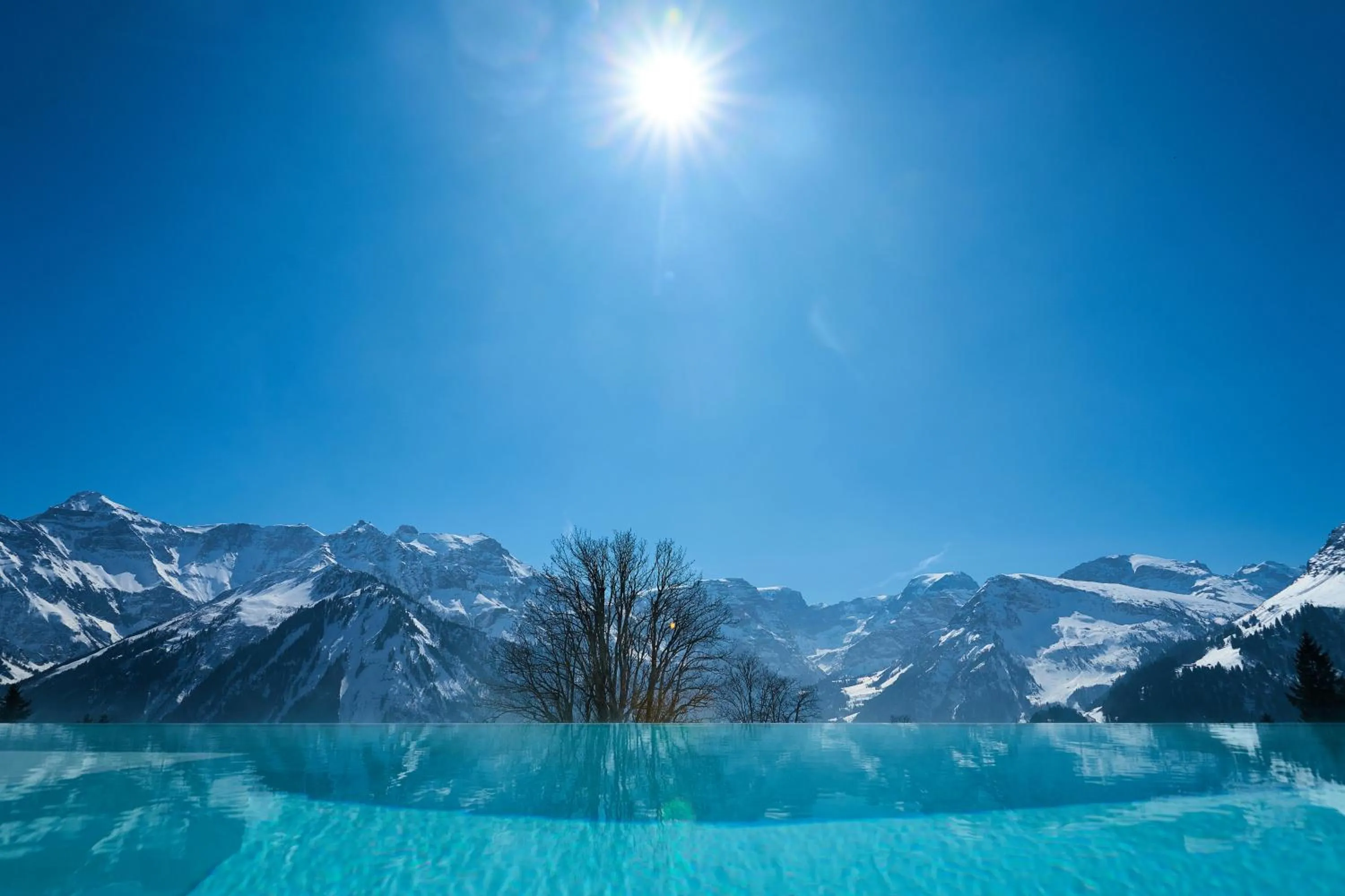 Swimming pool in Märchenhotel