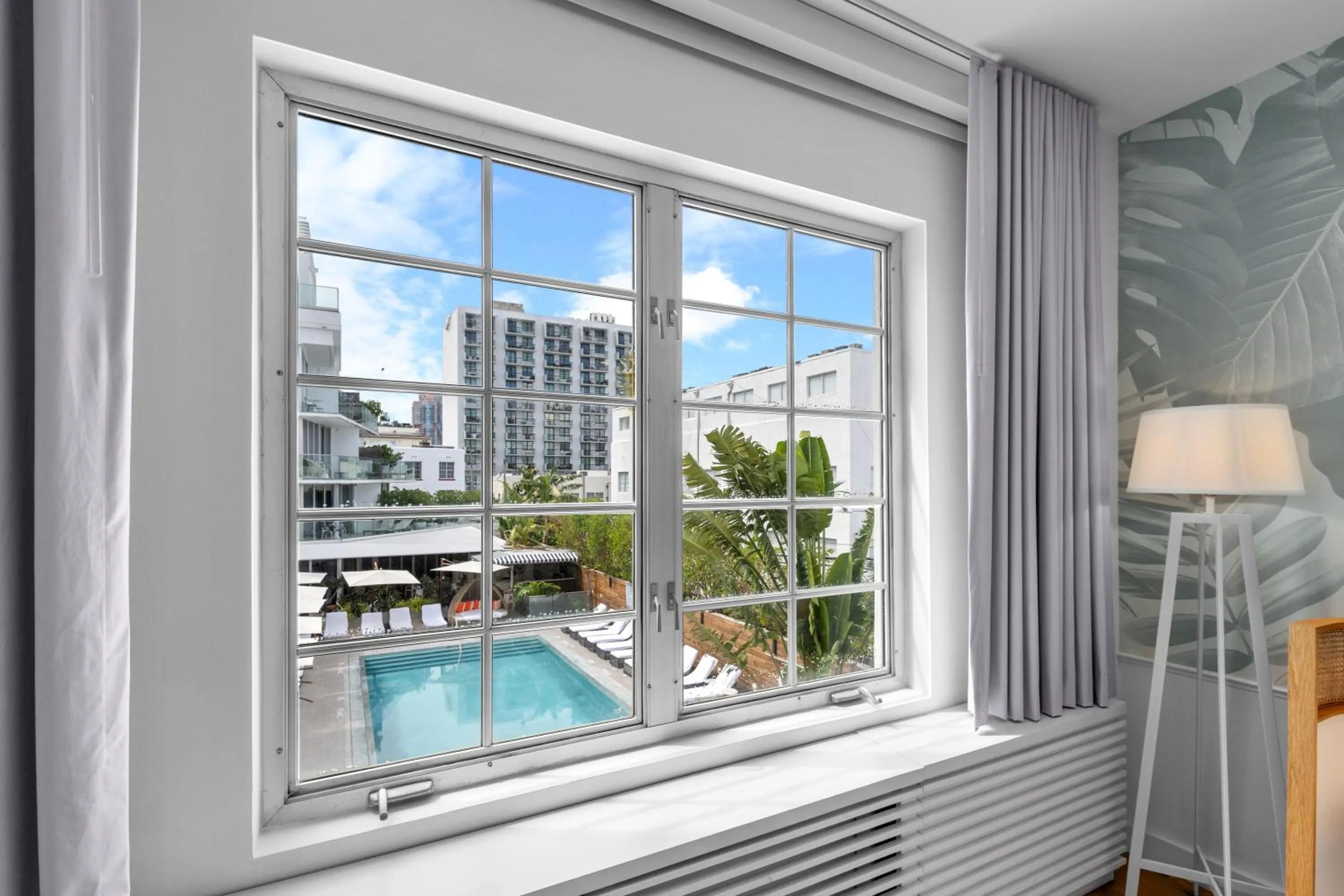 Pool view in Park Central South Beach