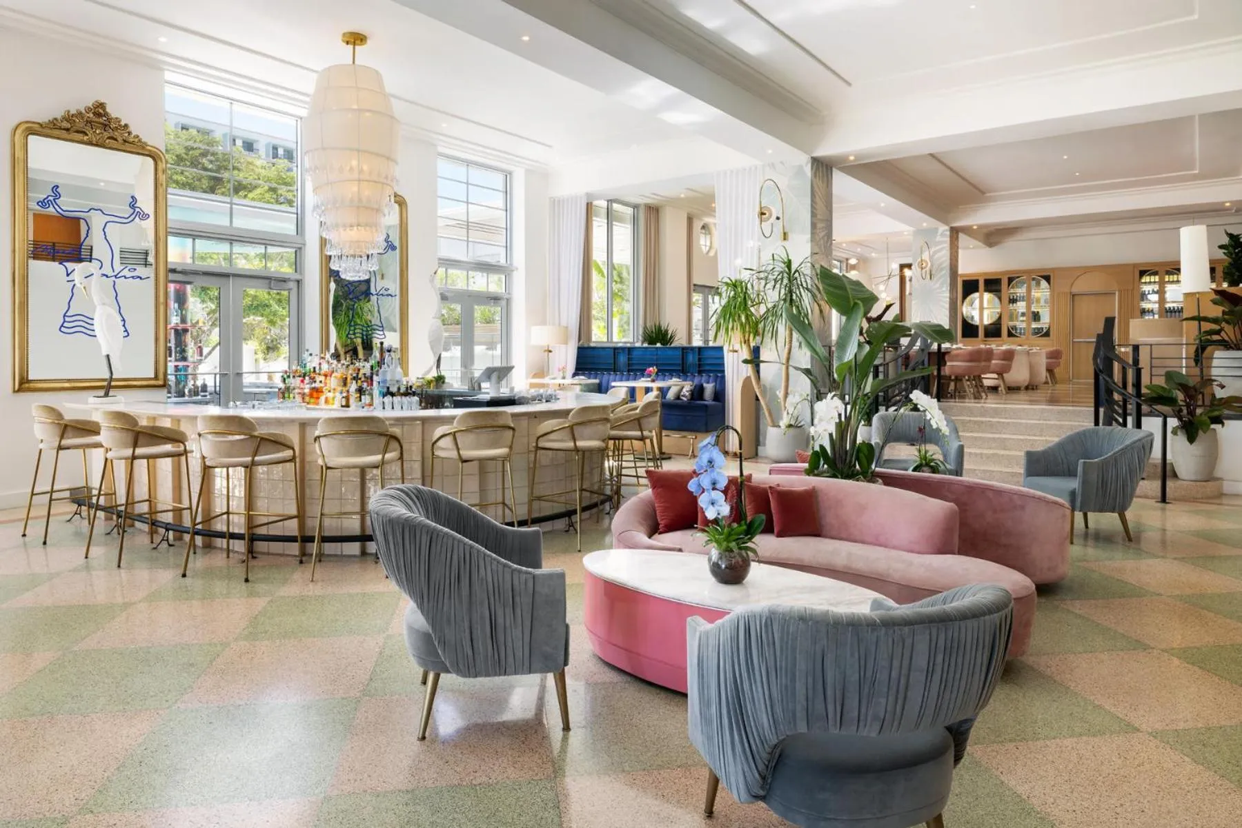 Lounge or bar in Park Central South Beach